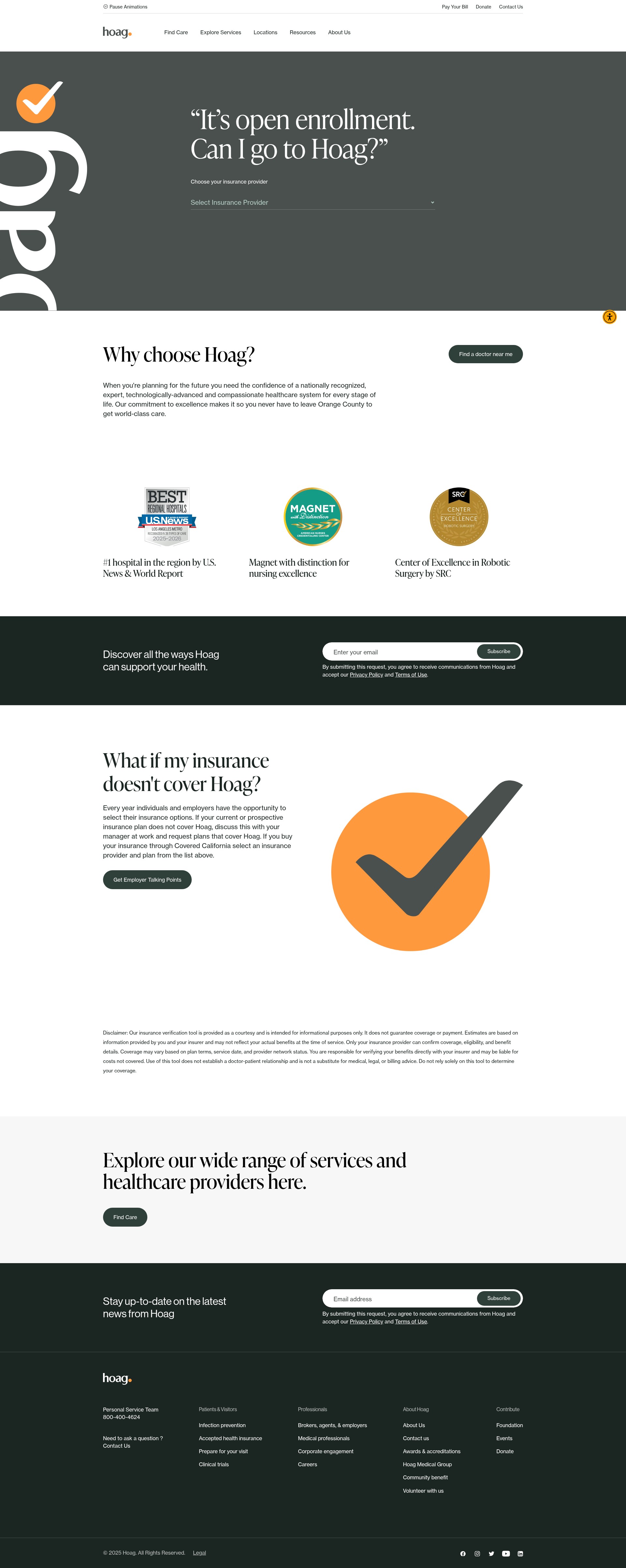 Landing Page