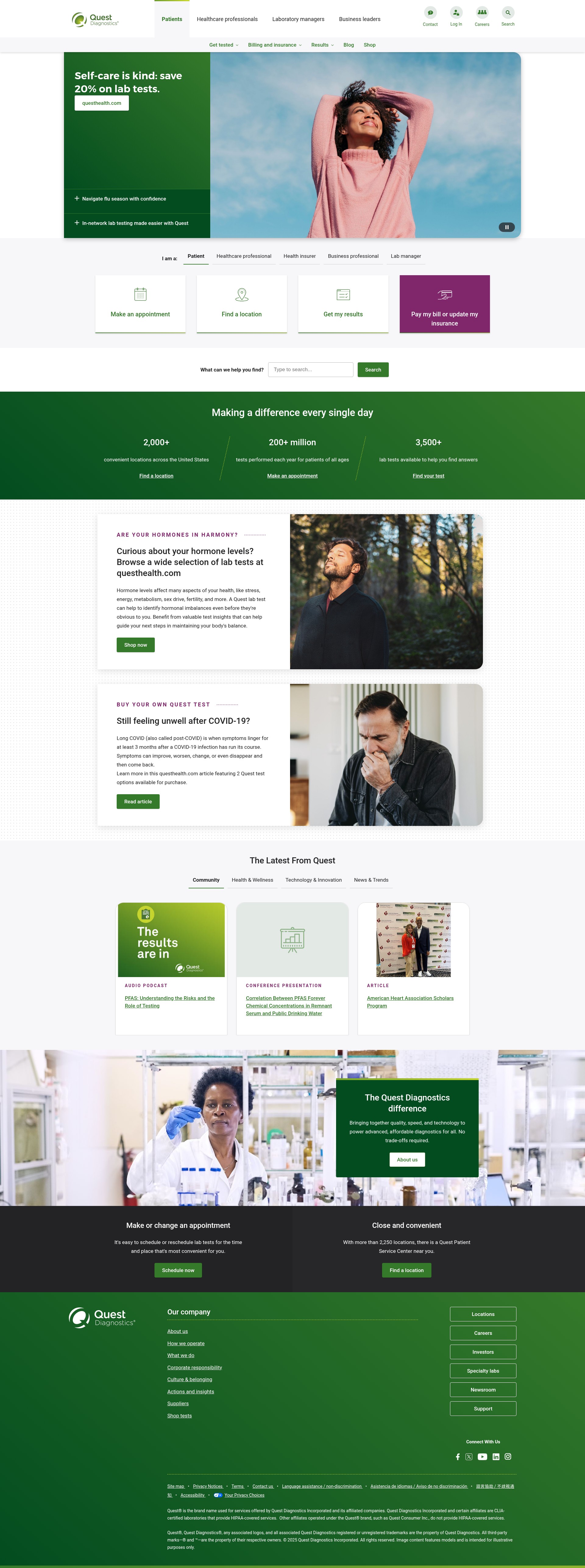 Landing Page