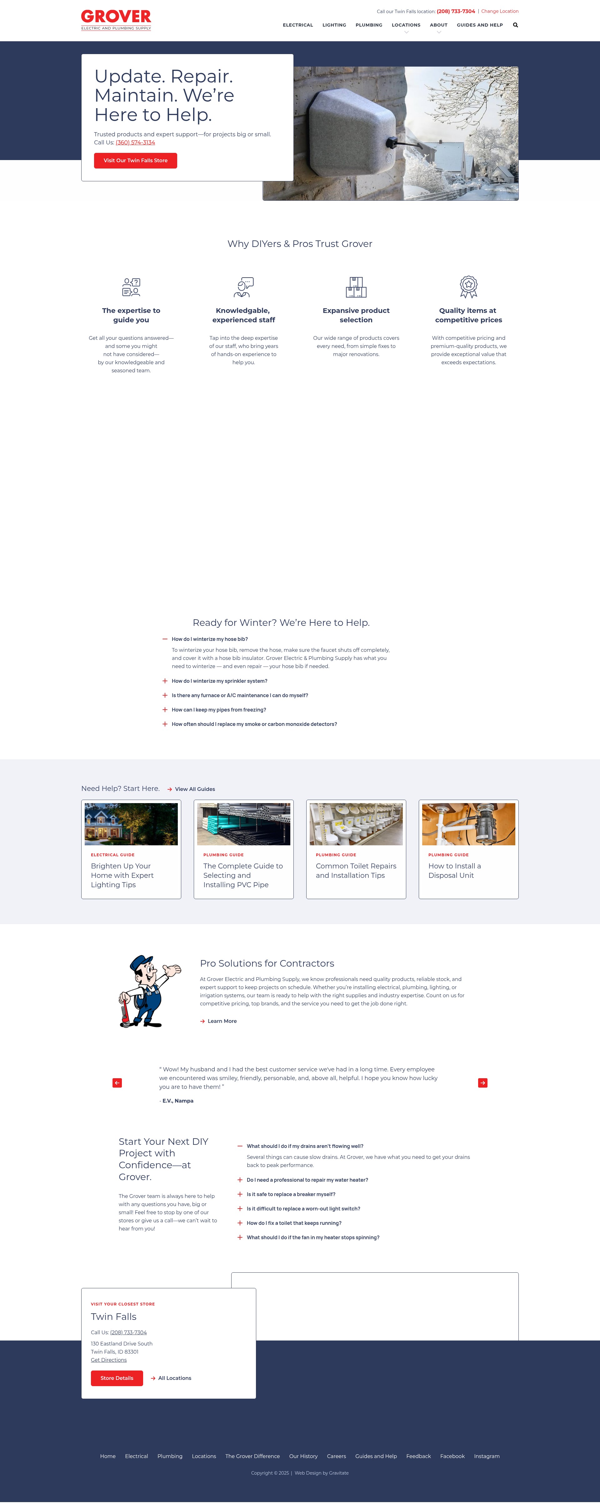 Landing Page