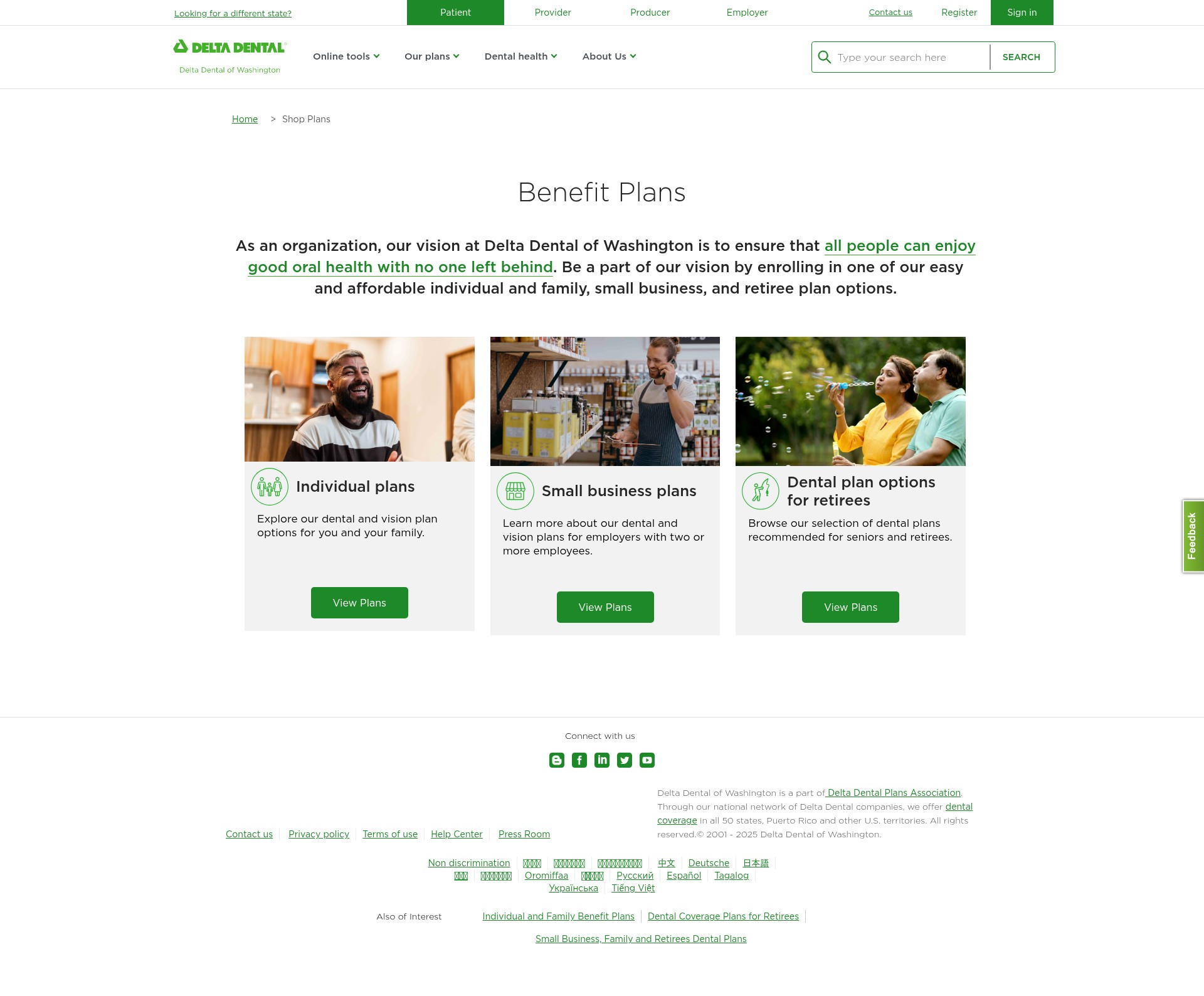 Landing Page
