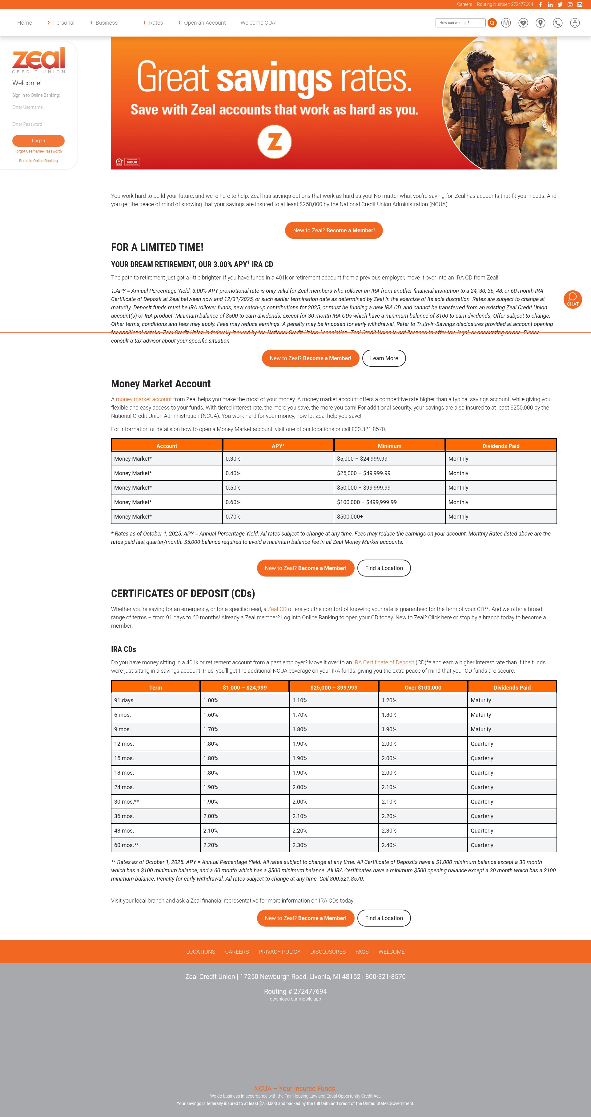 Landing Page