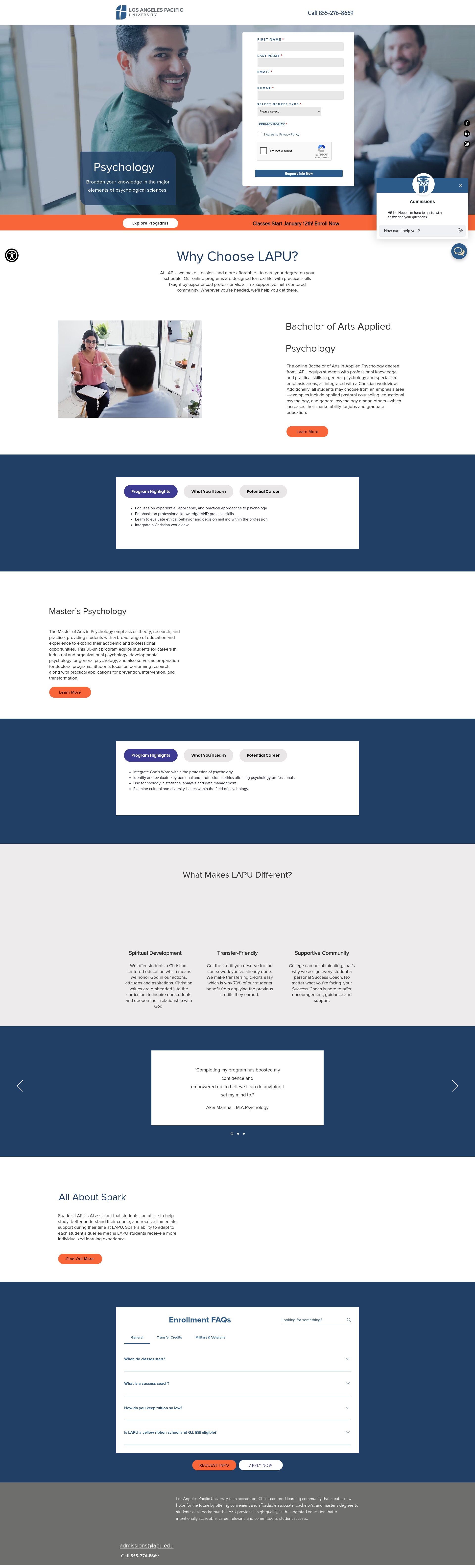 Landing Page
