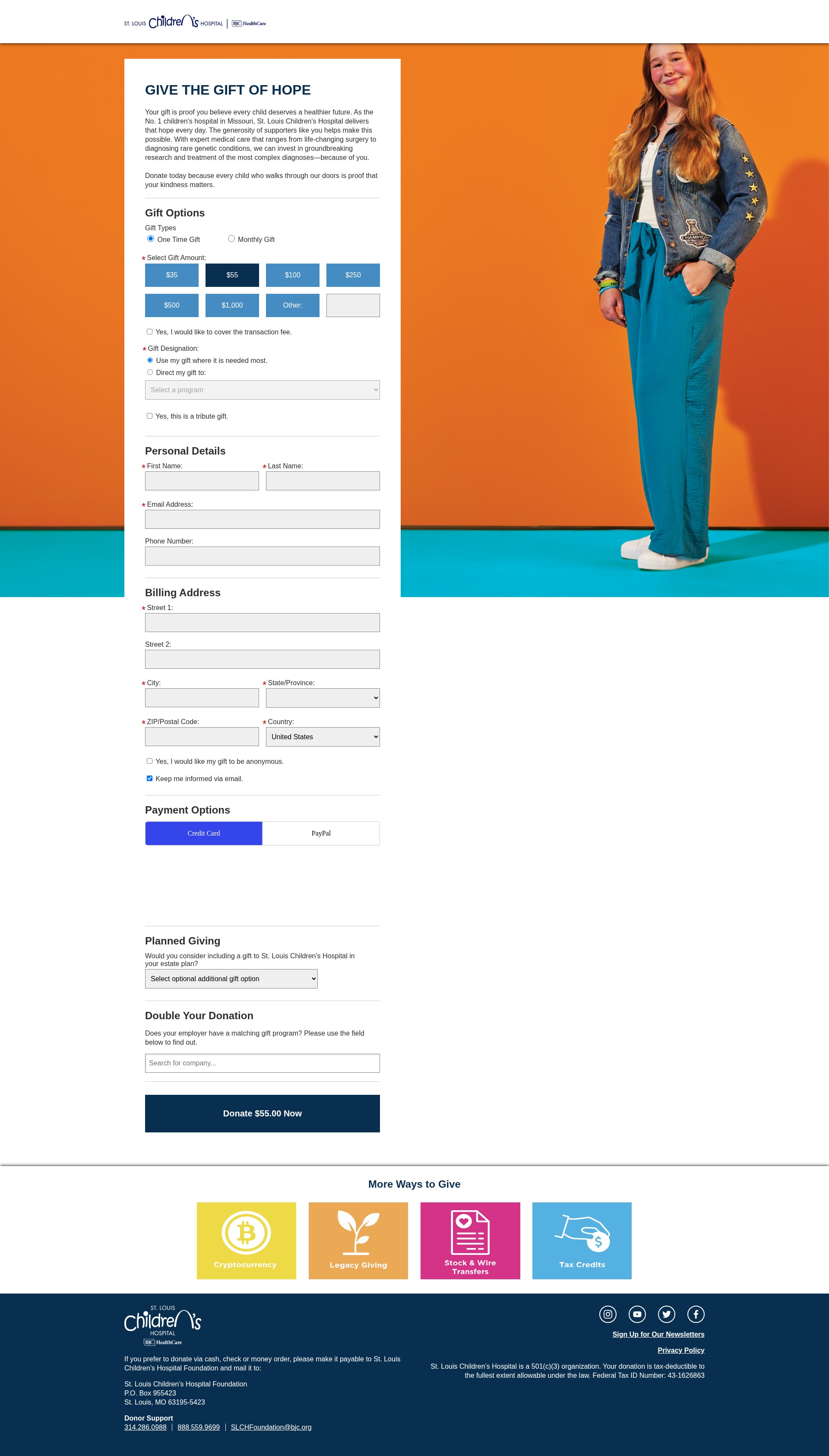 Landing Page