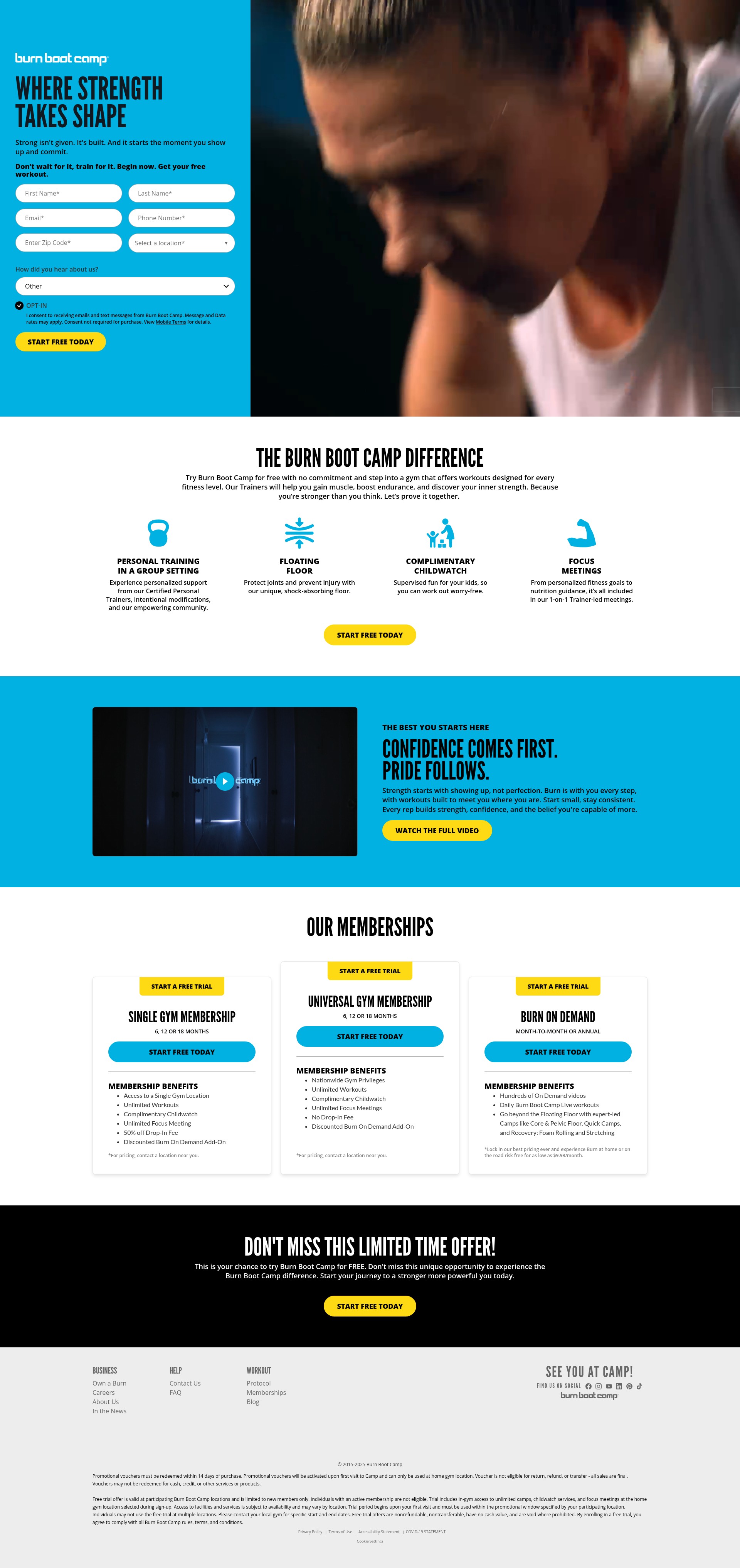 Landing Page