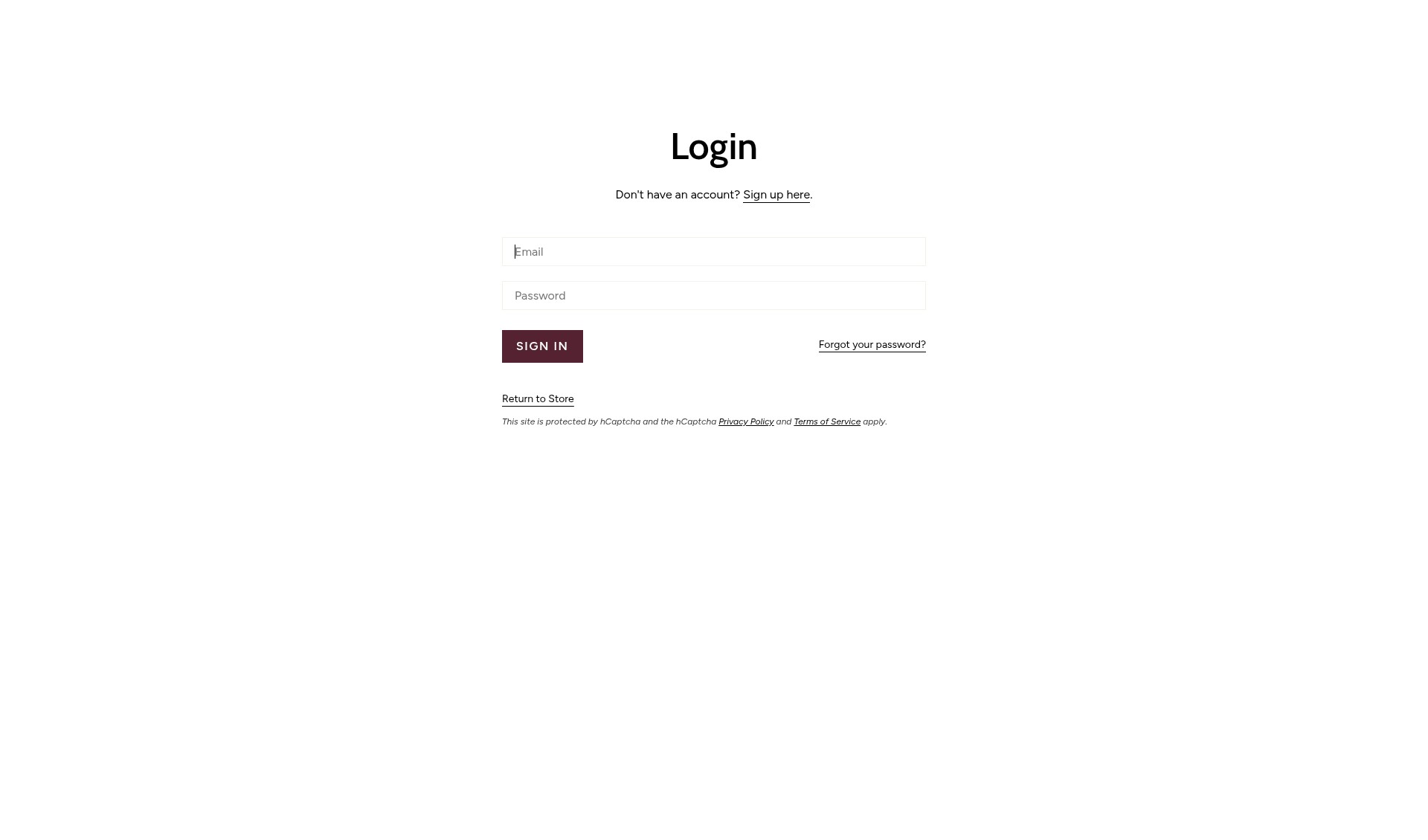 Landing Page