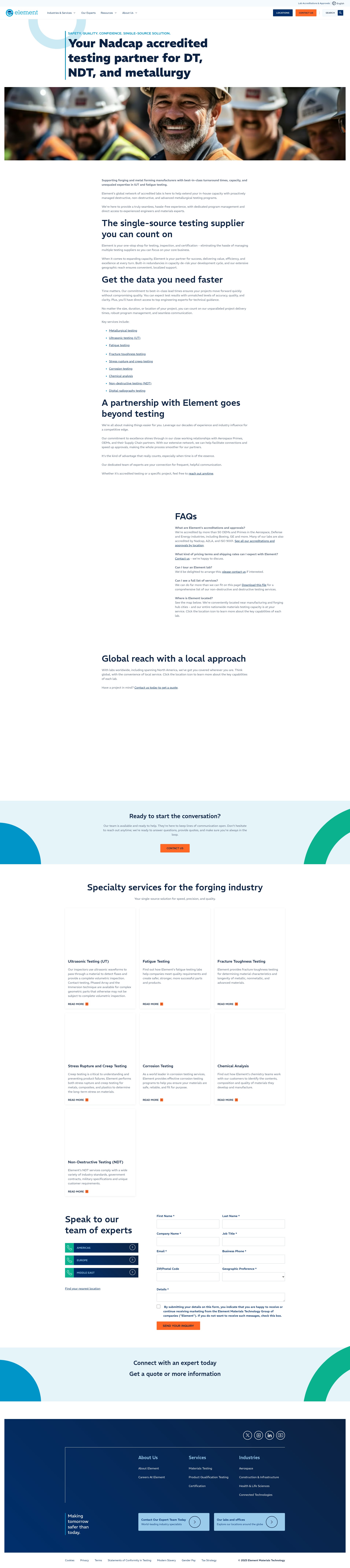 Landing Page