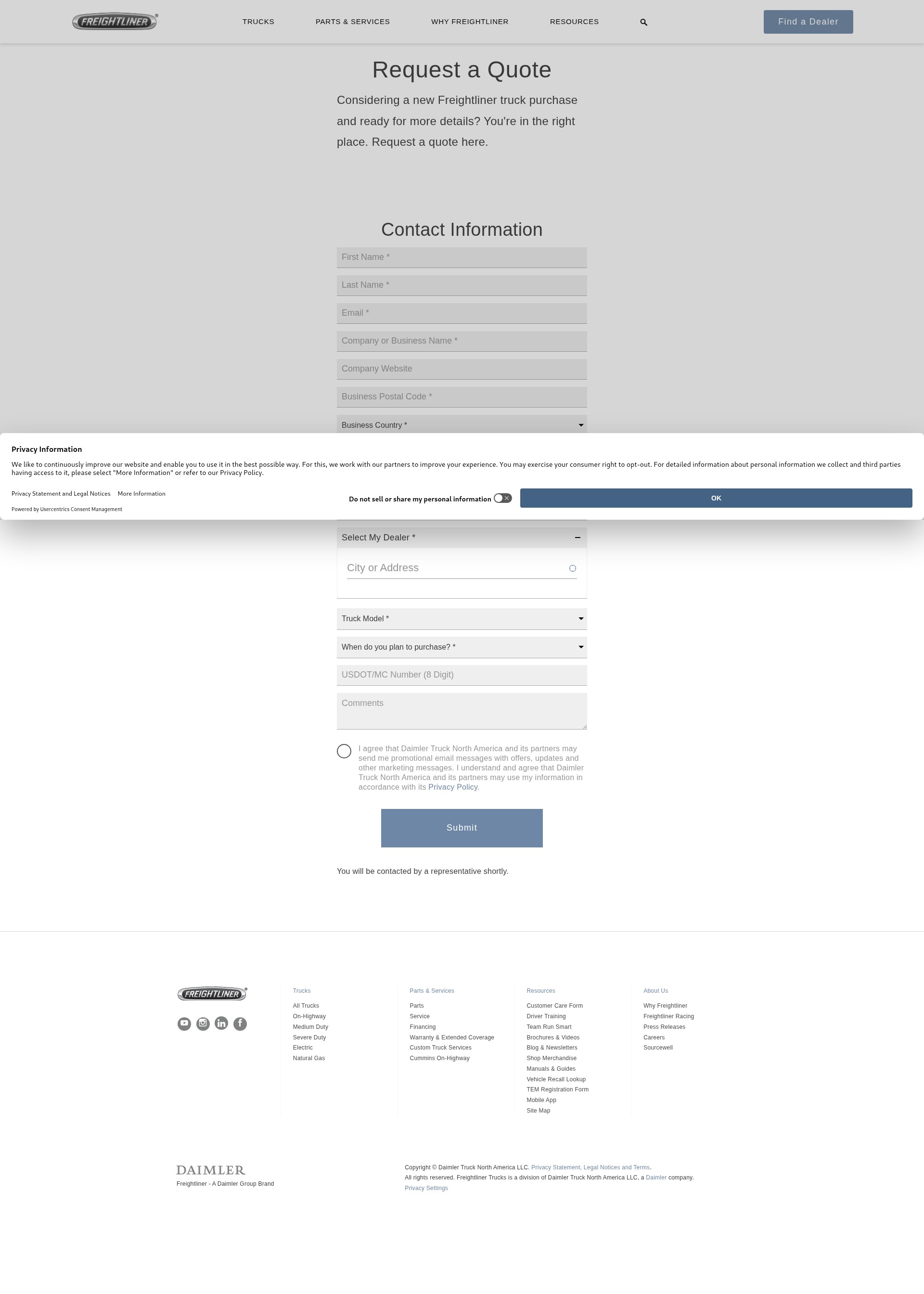 Landing Page