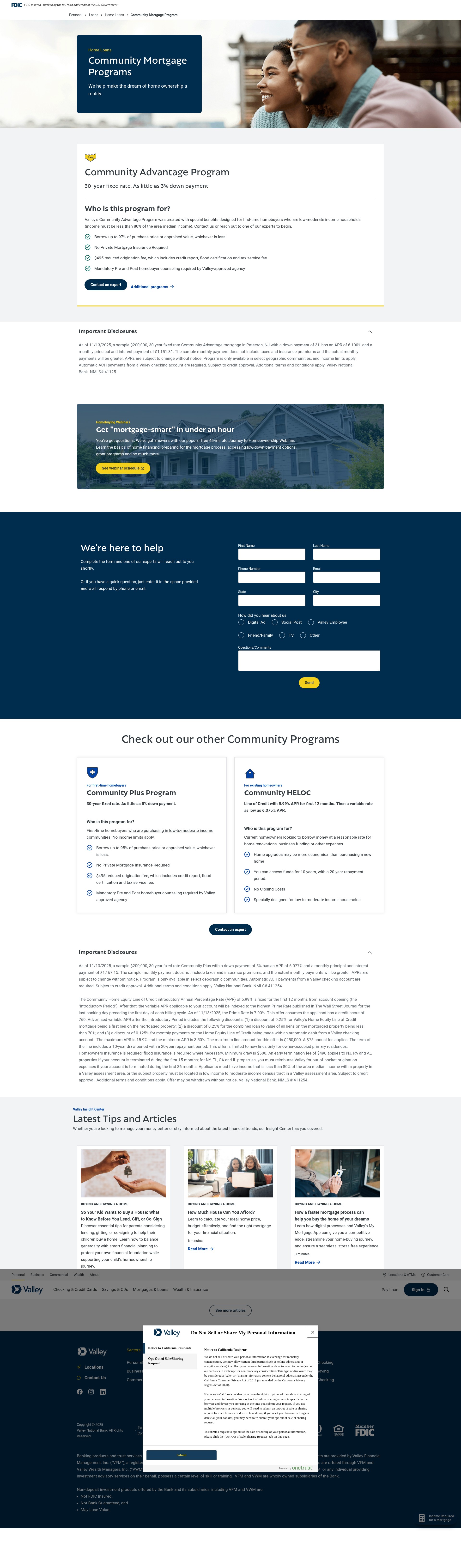 Landing Page