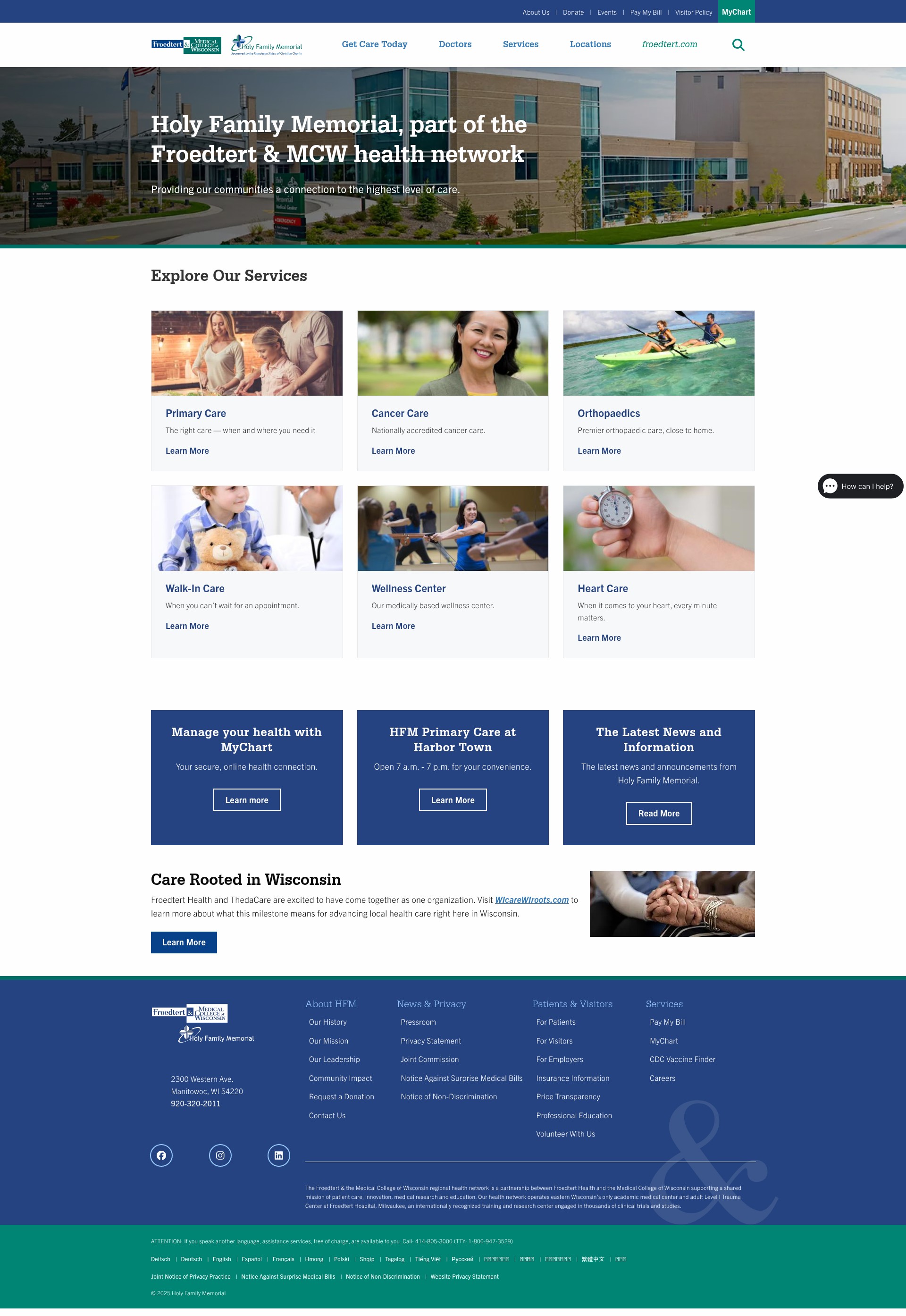Landing Page
