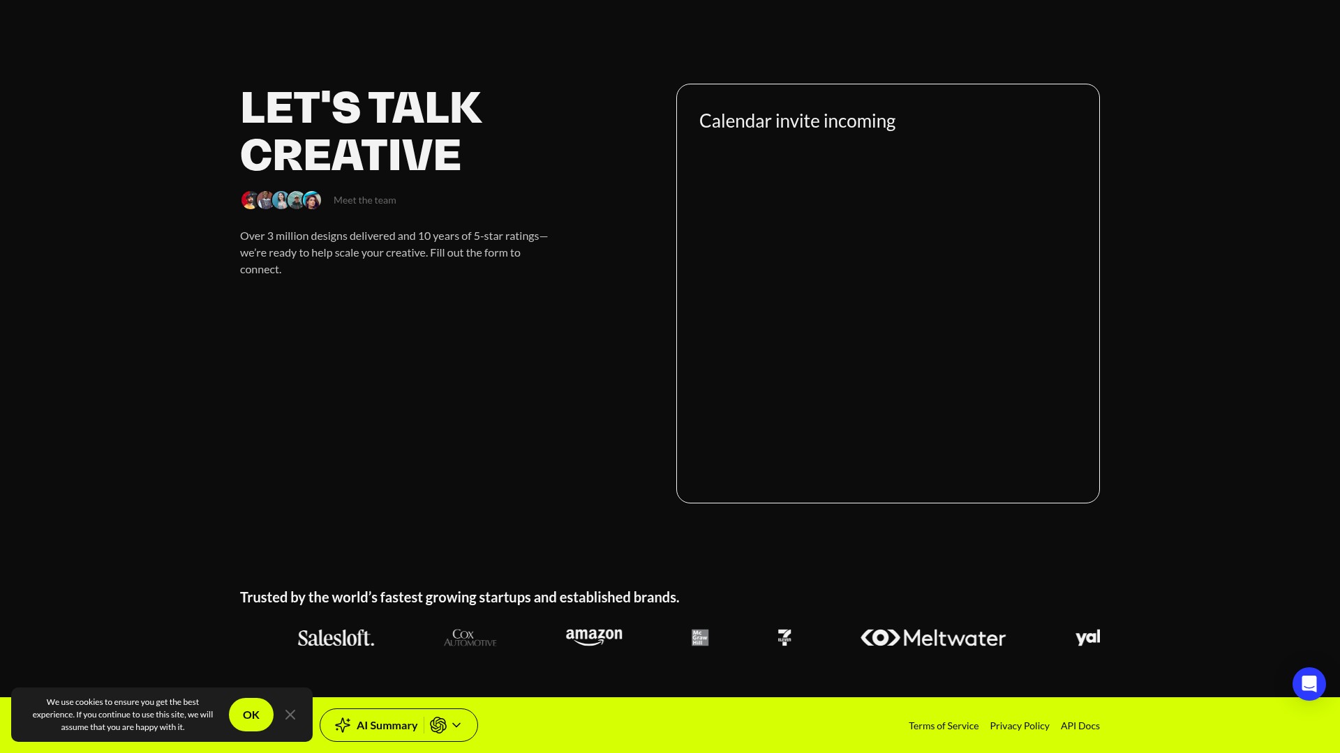 Landing Page