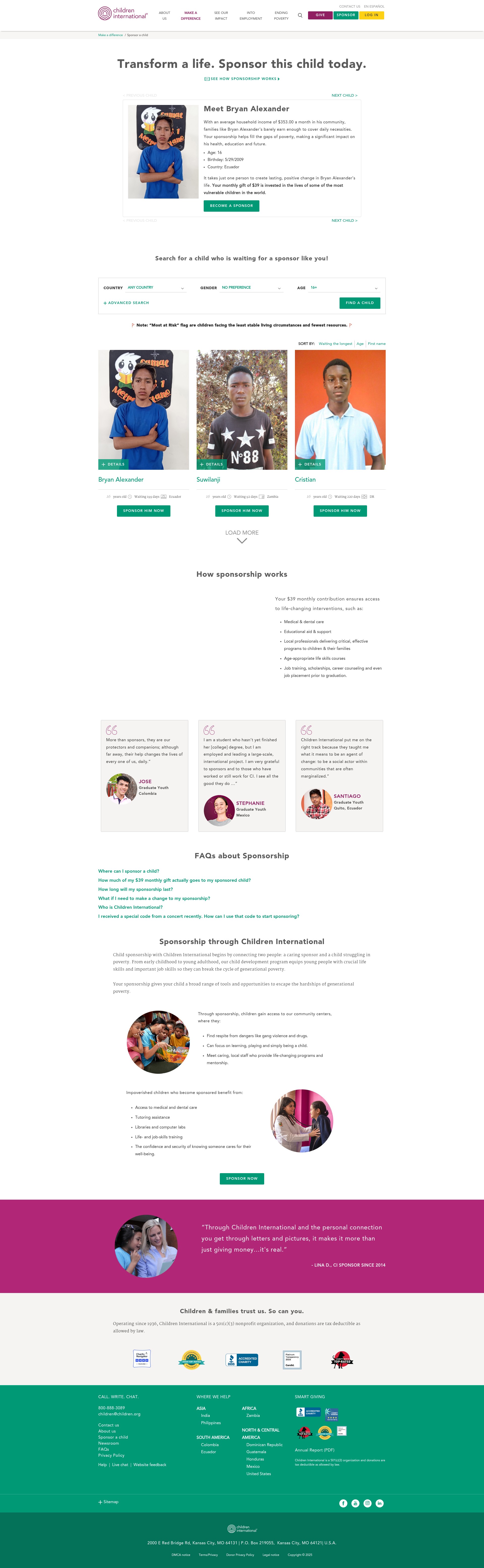 Landing Page