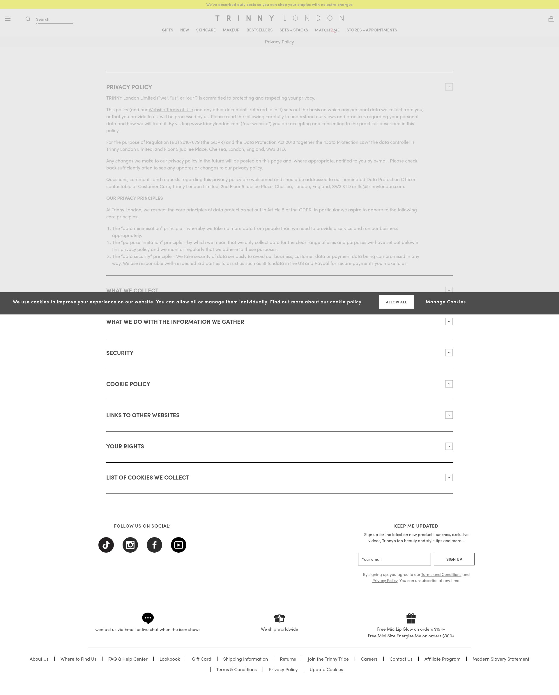 Landing Page