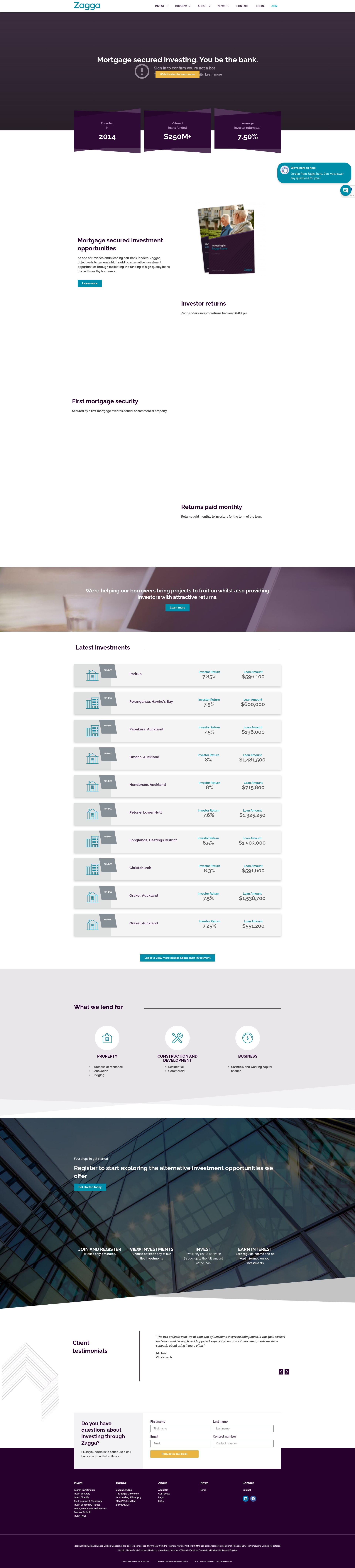 Landing Page