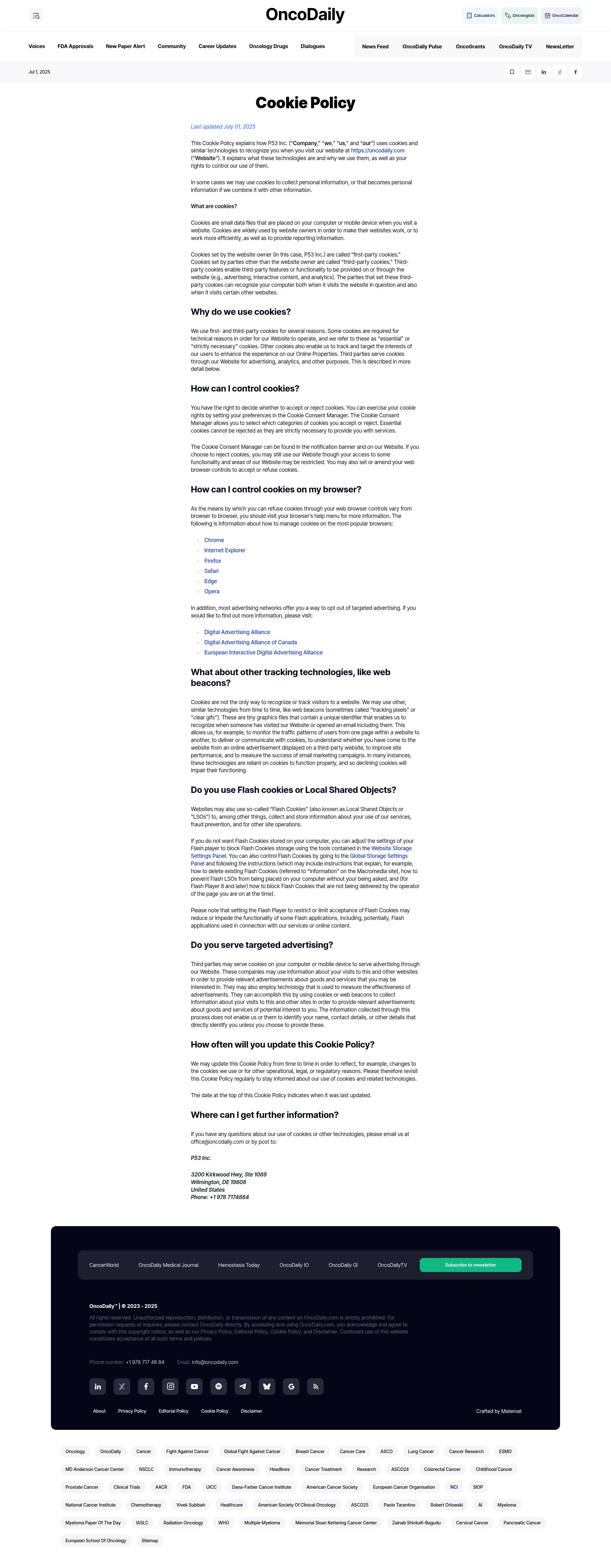 Landing Page