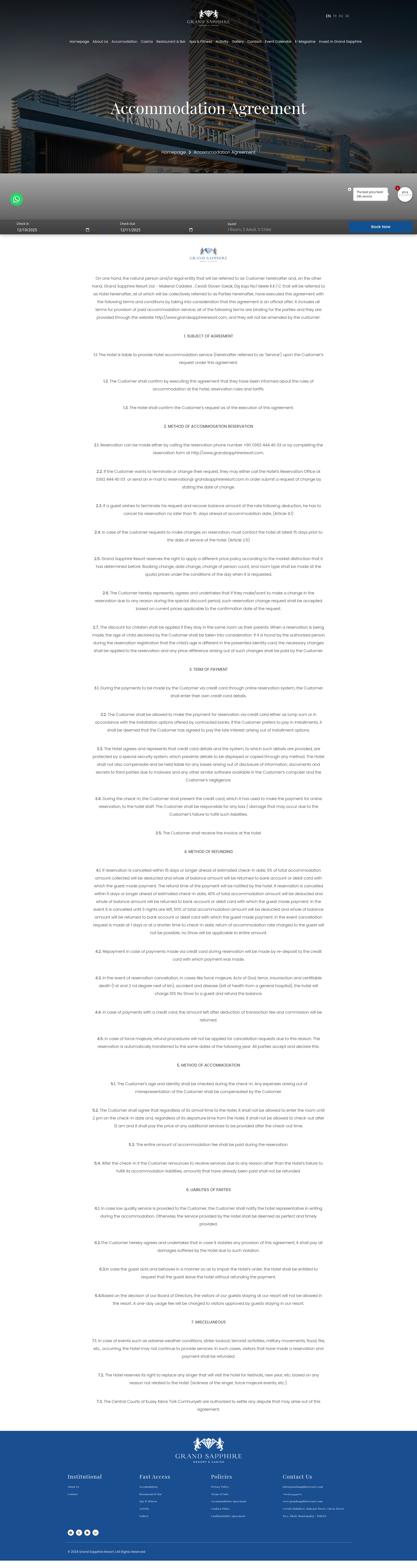 Landing Page