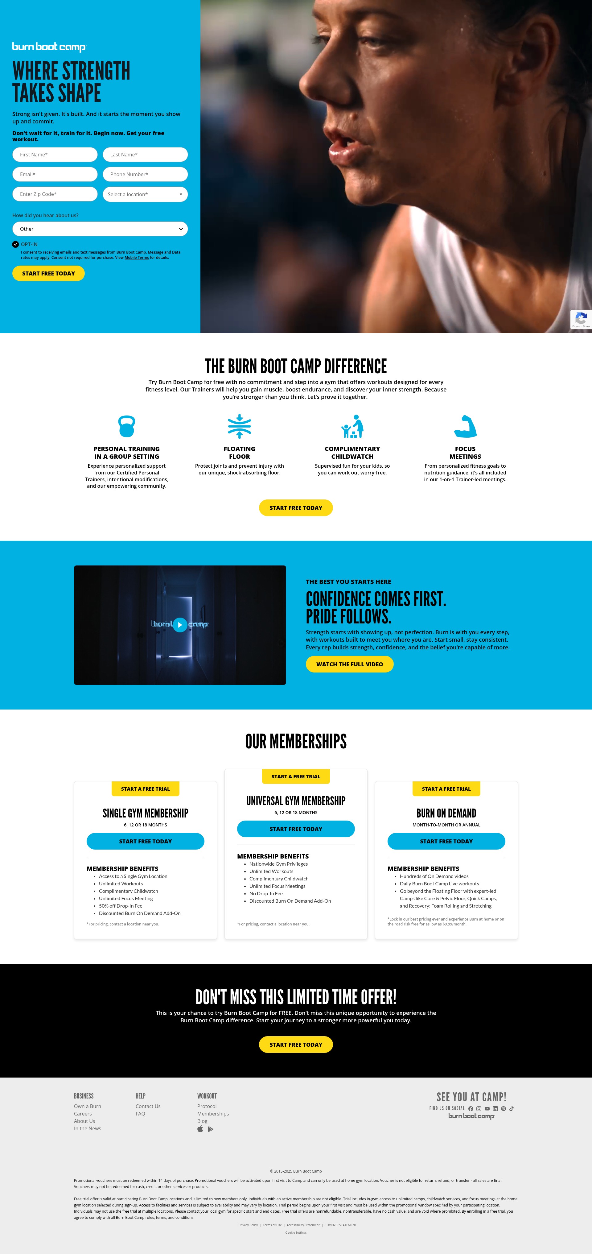 Landing Page