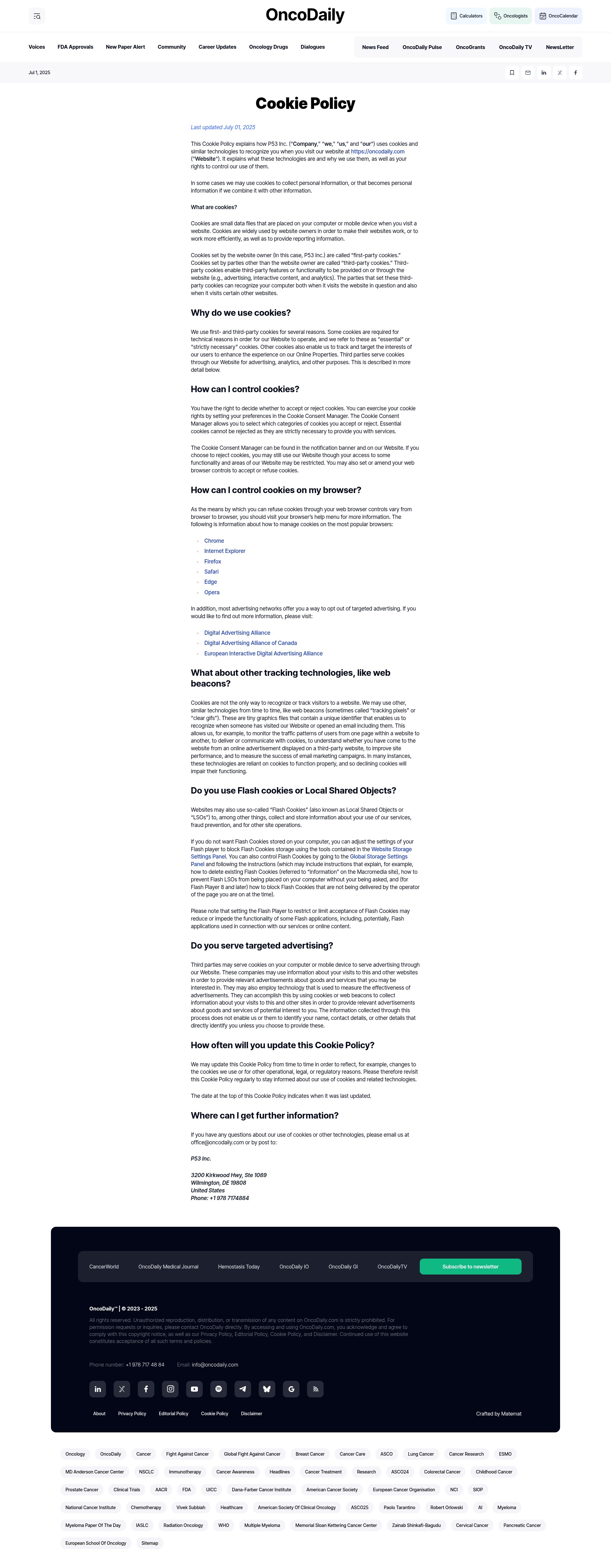 Landing Page