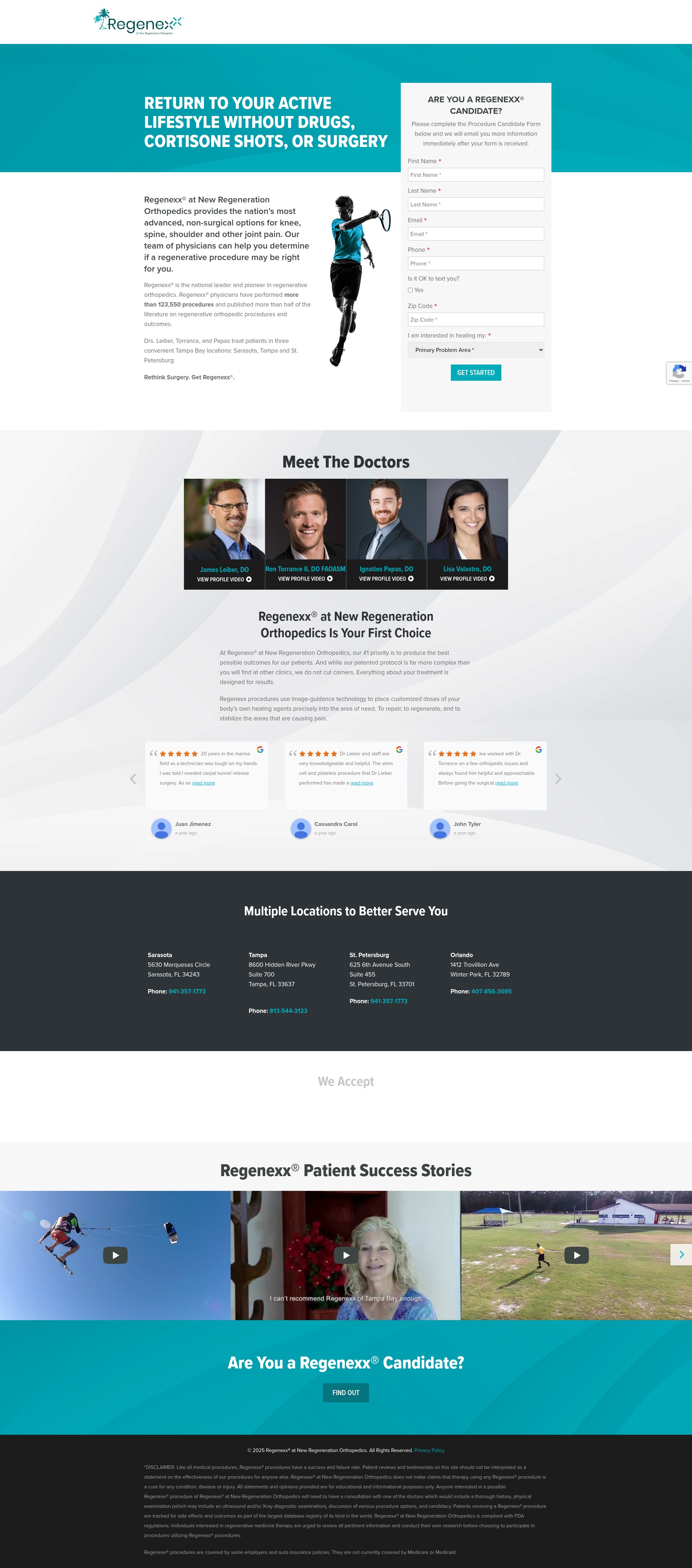 Landing Page
