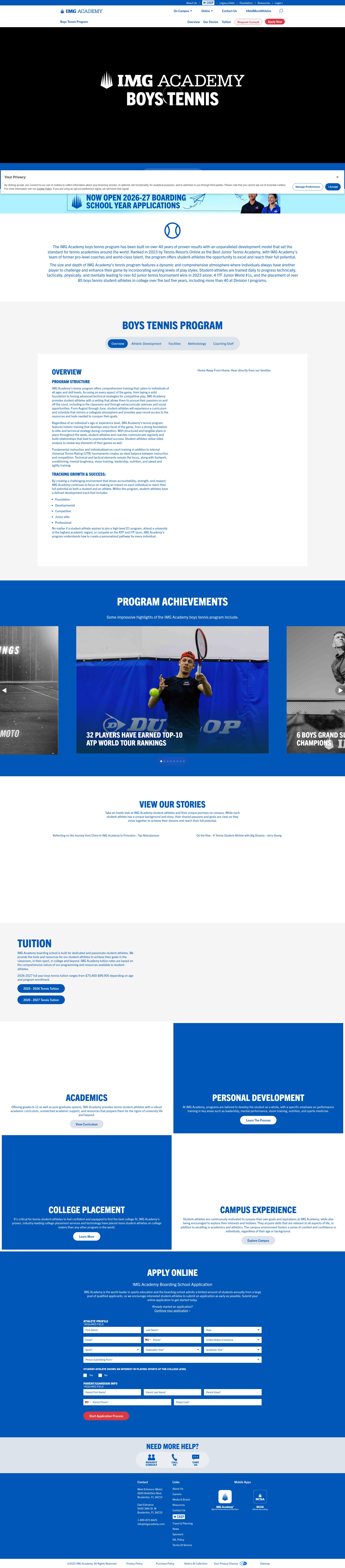 Landing Page