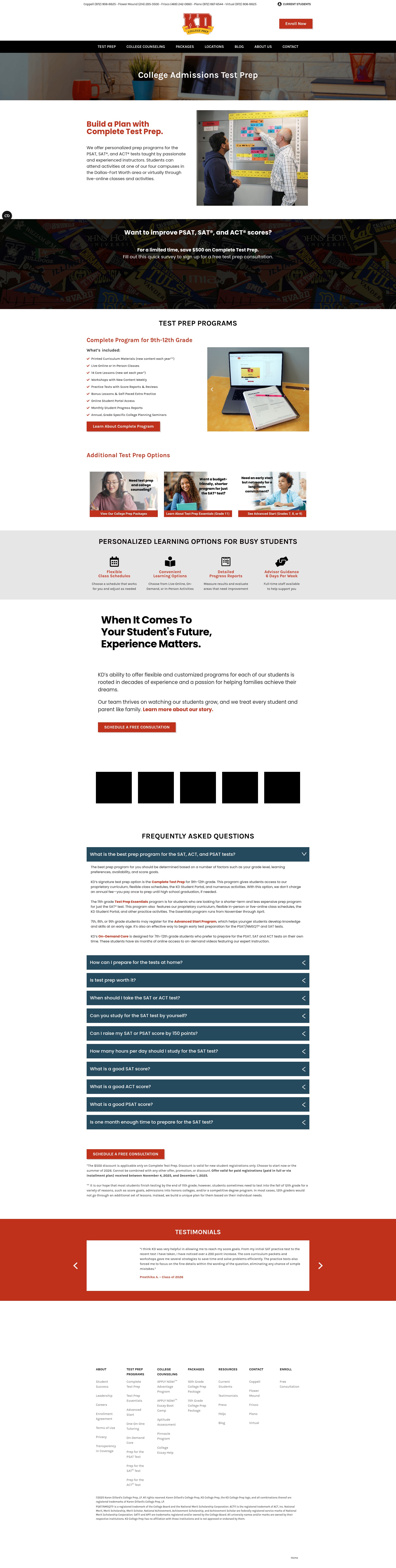 Landing Page