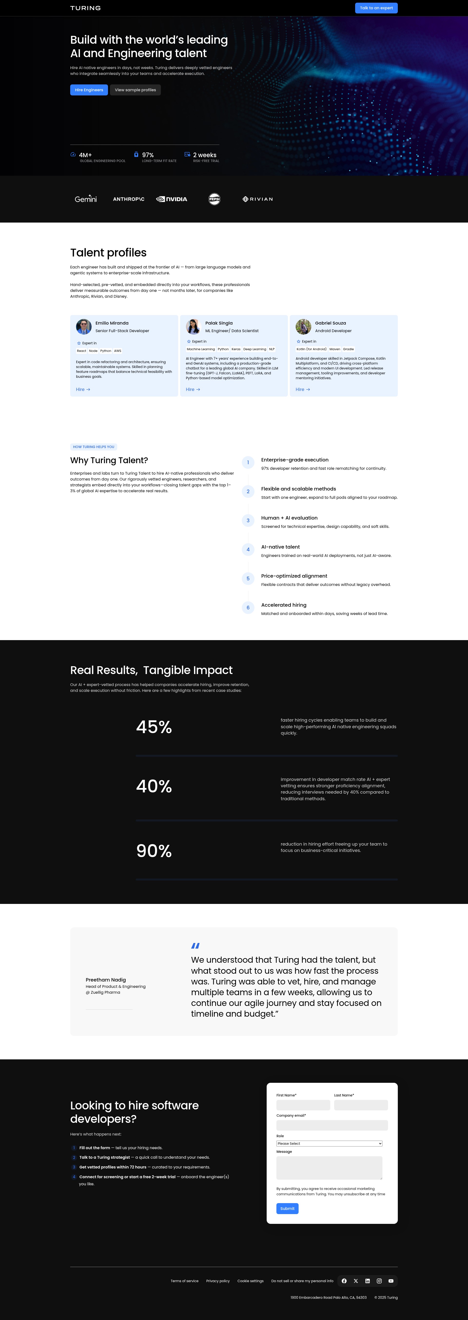 Landing Page