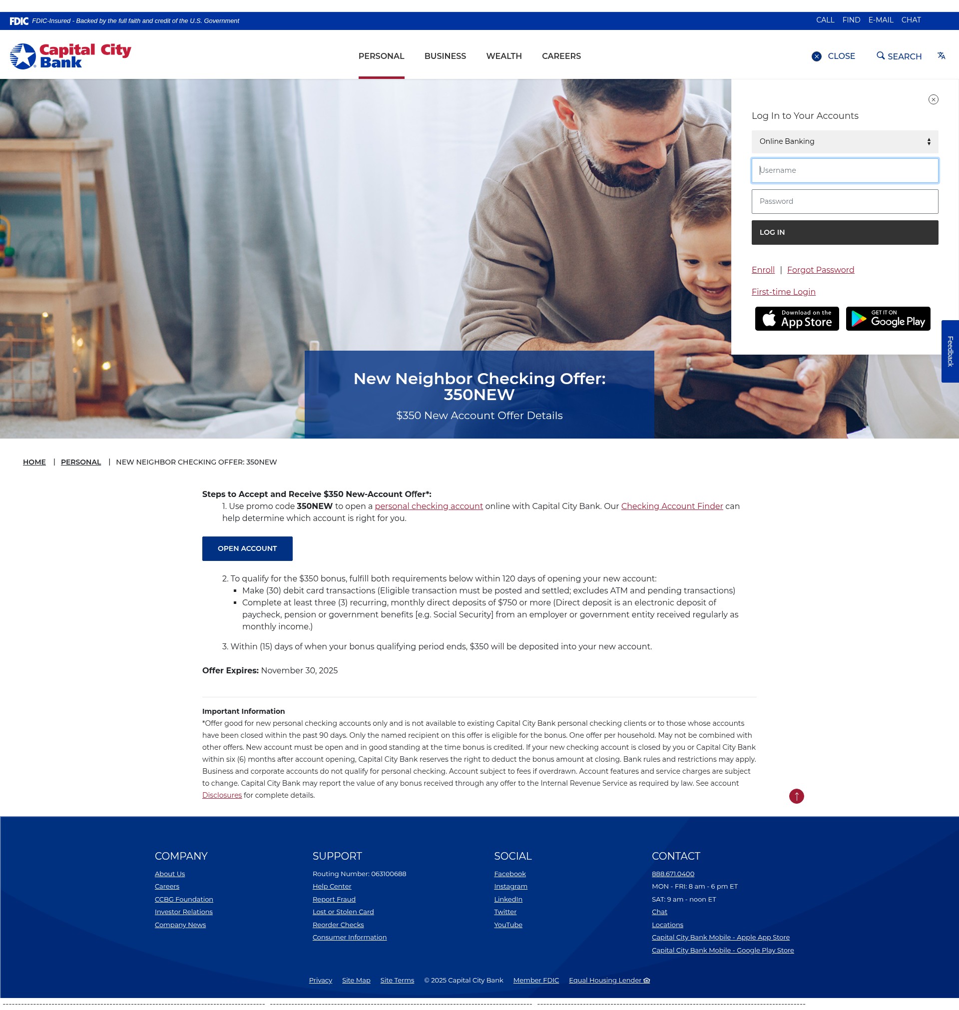 Landing Page