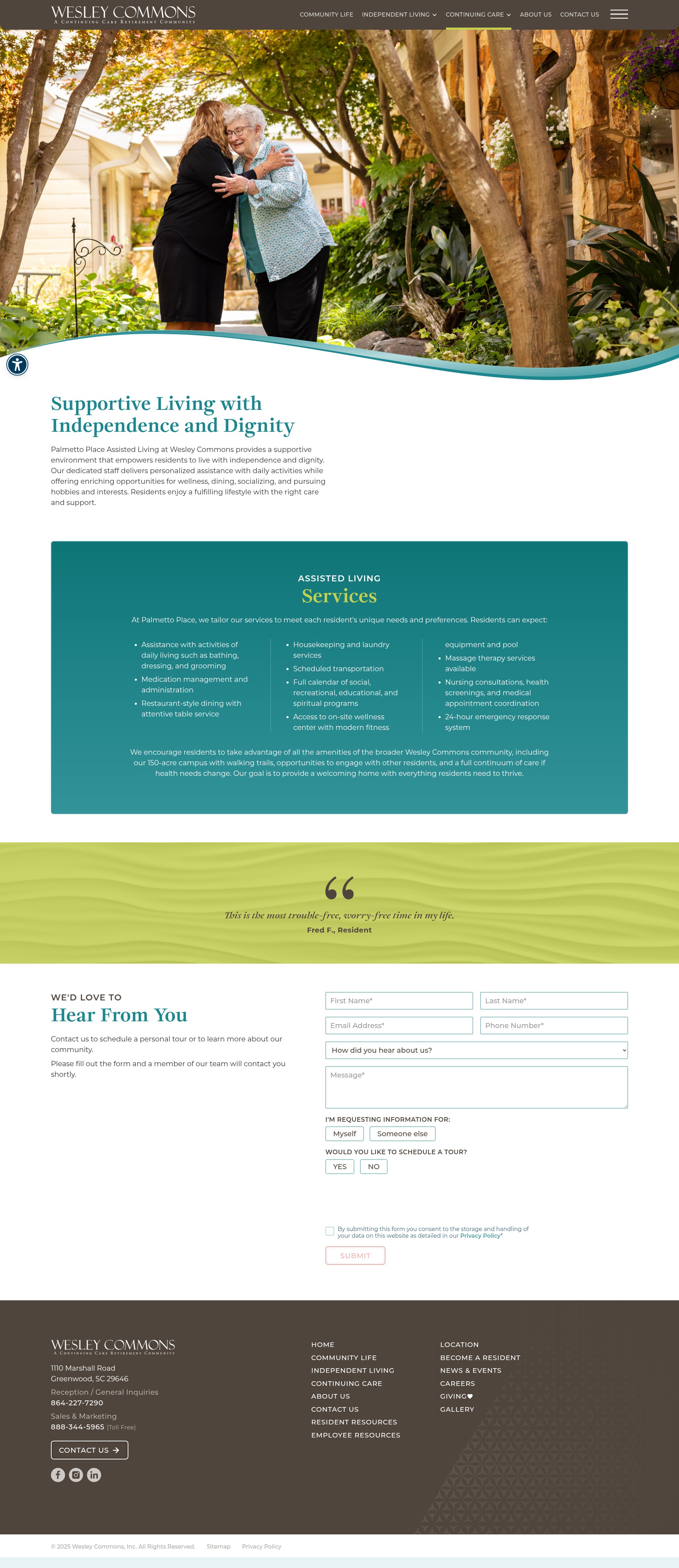Landing Page