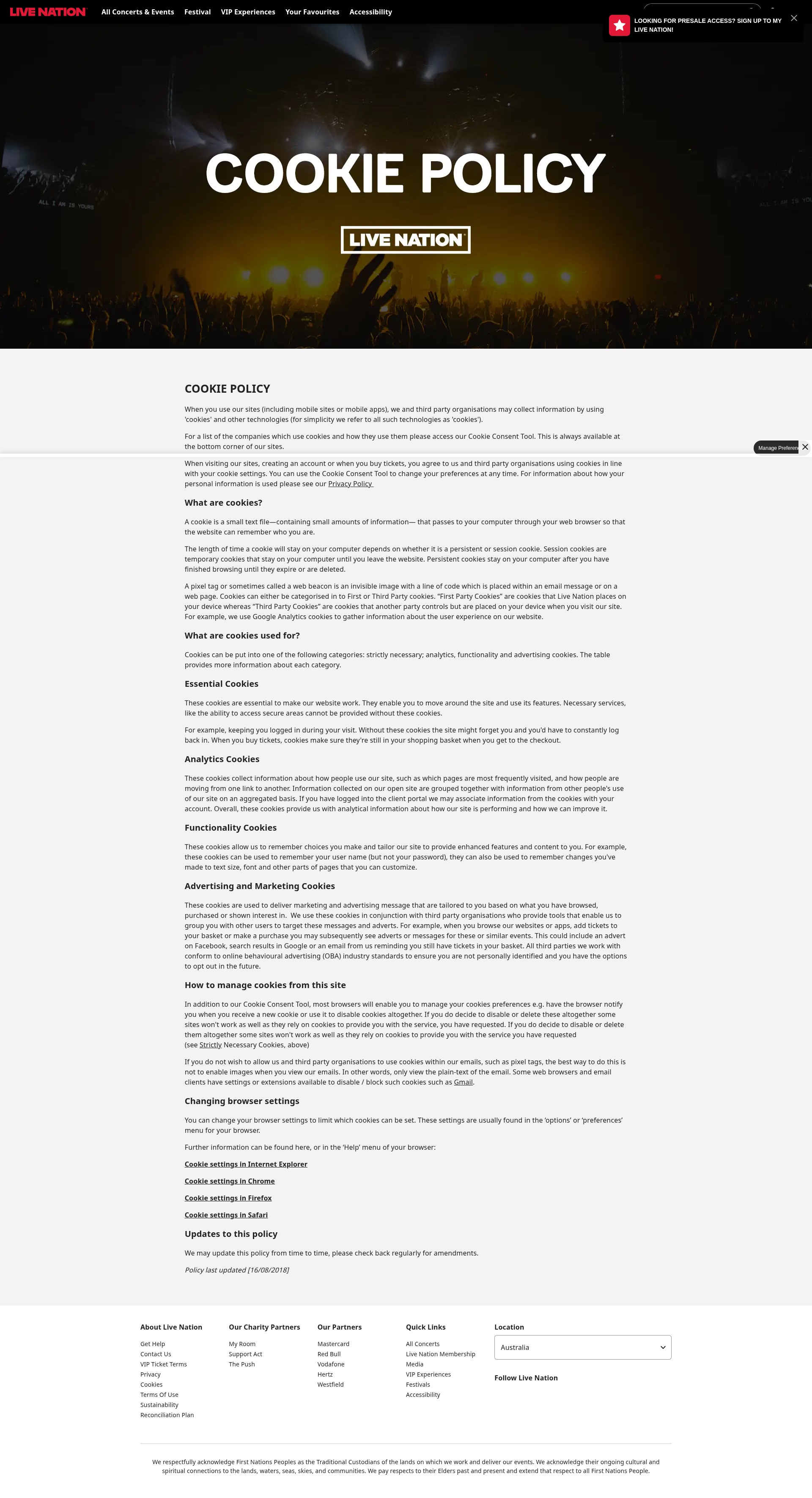 Landing Page