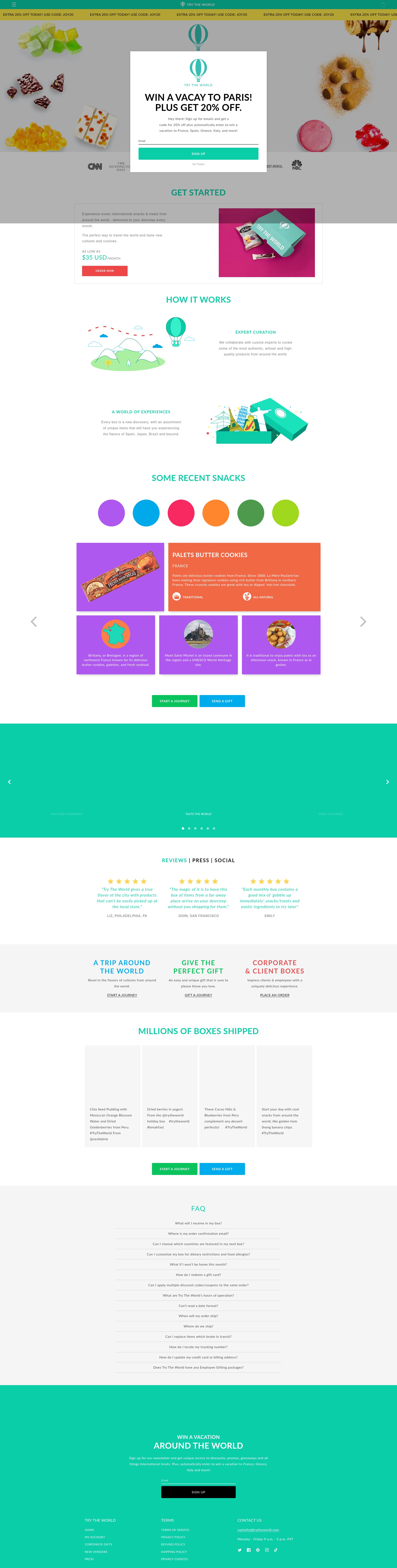 Landing Page