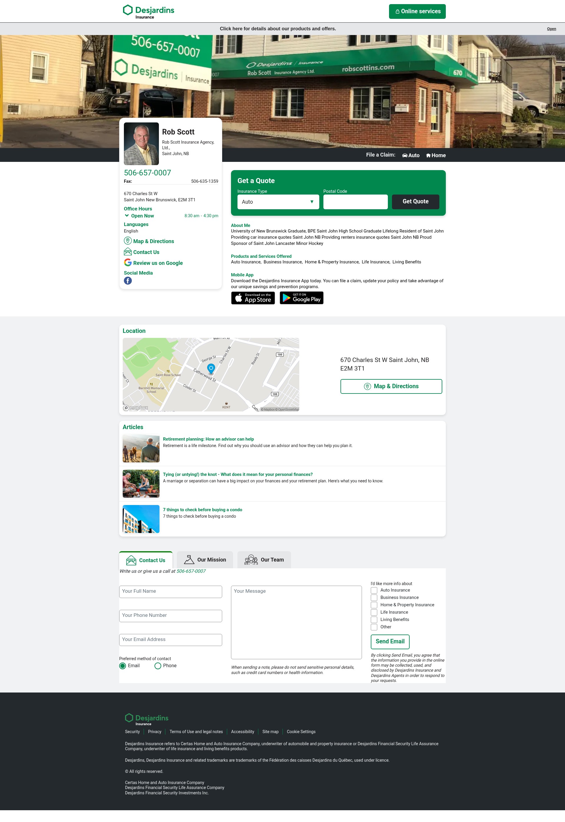 Landing Page