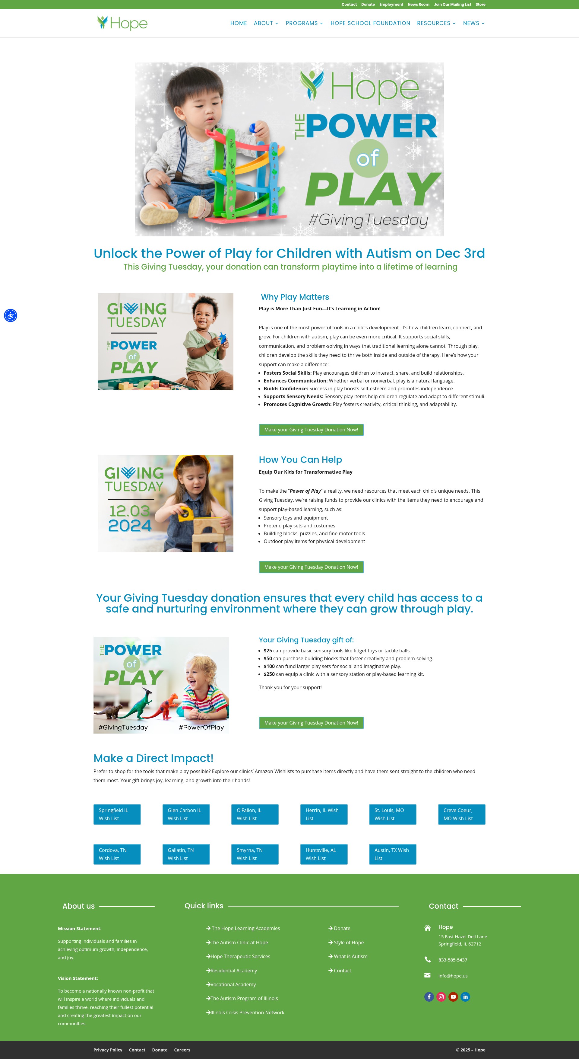 Landing Page