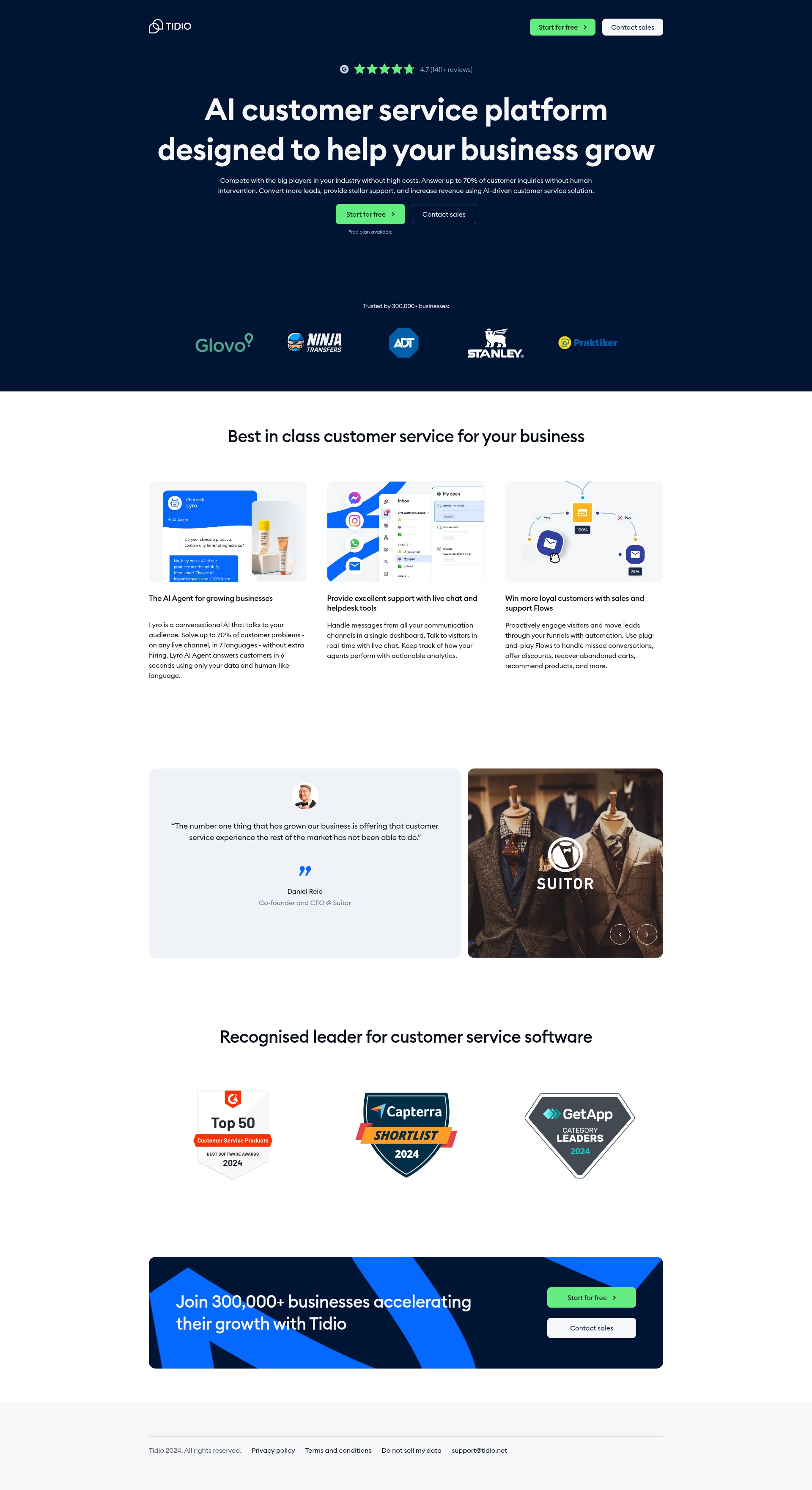 Landing Page