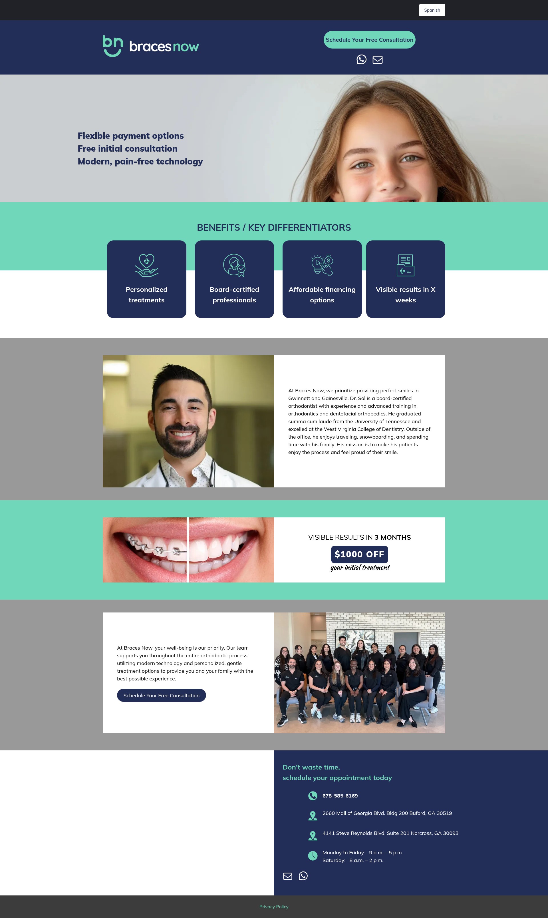 Landing Page