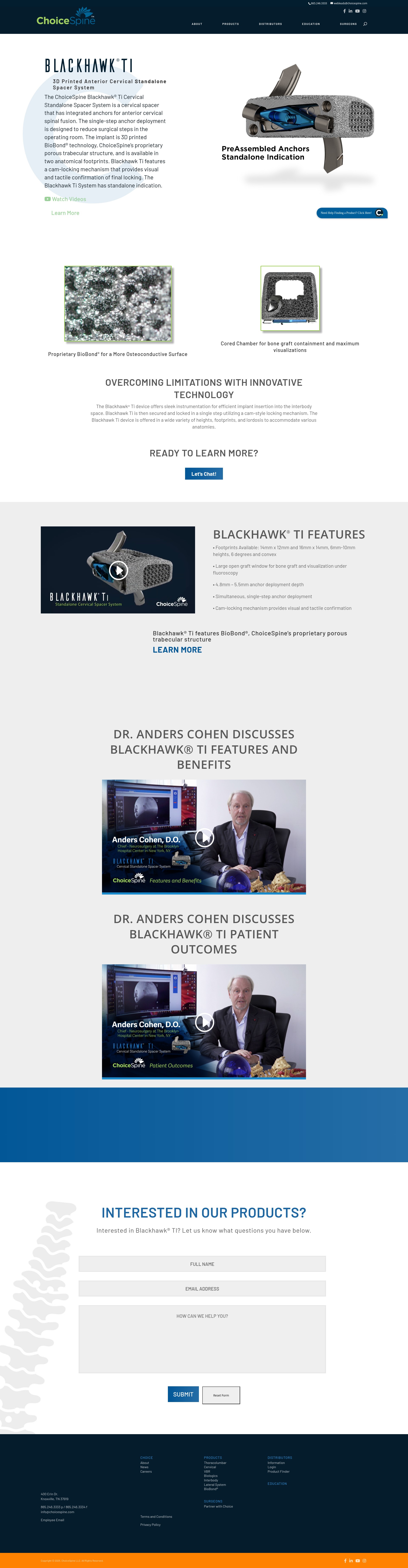 Landing Page