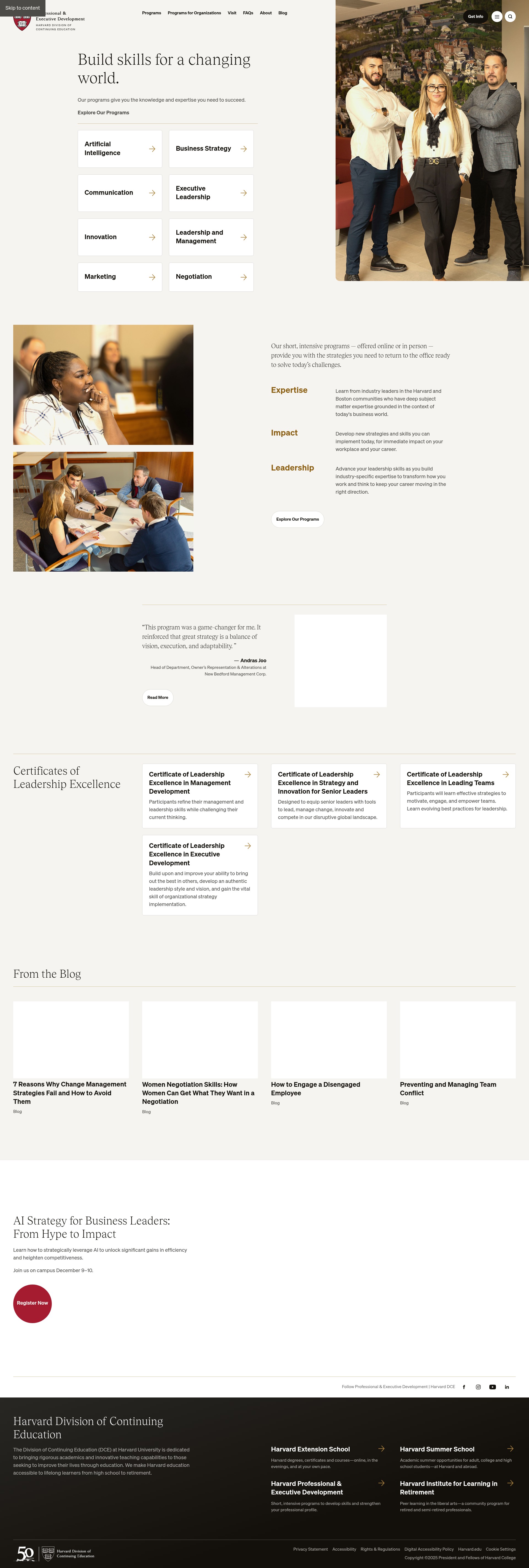Landing Page