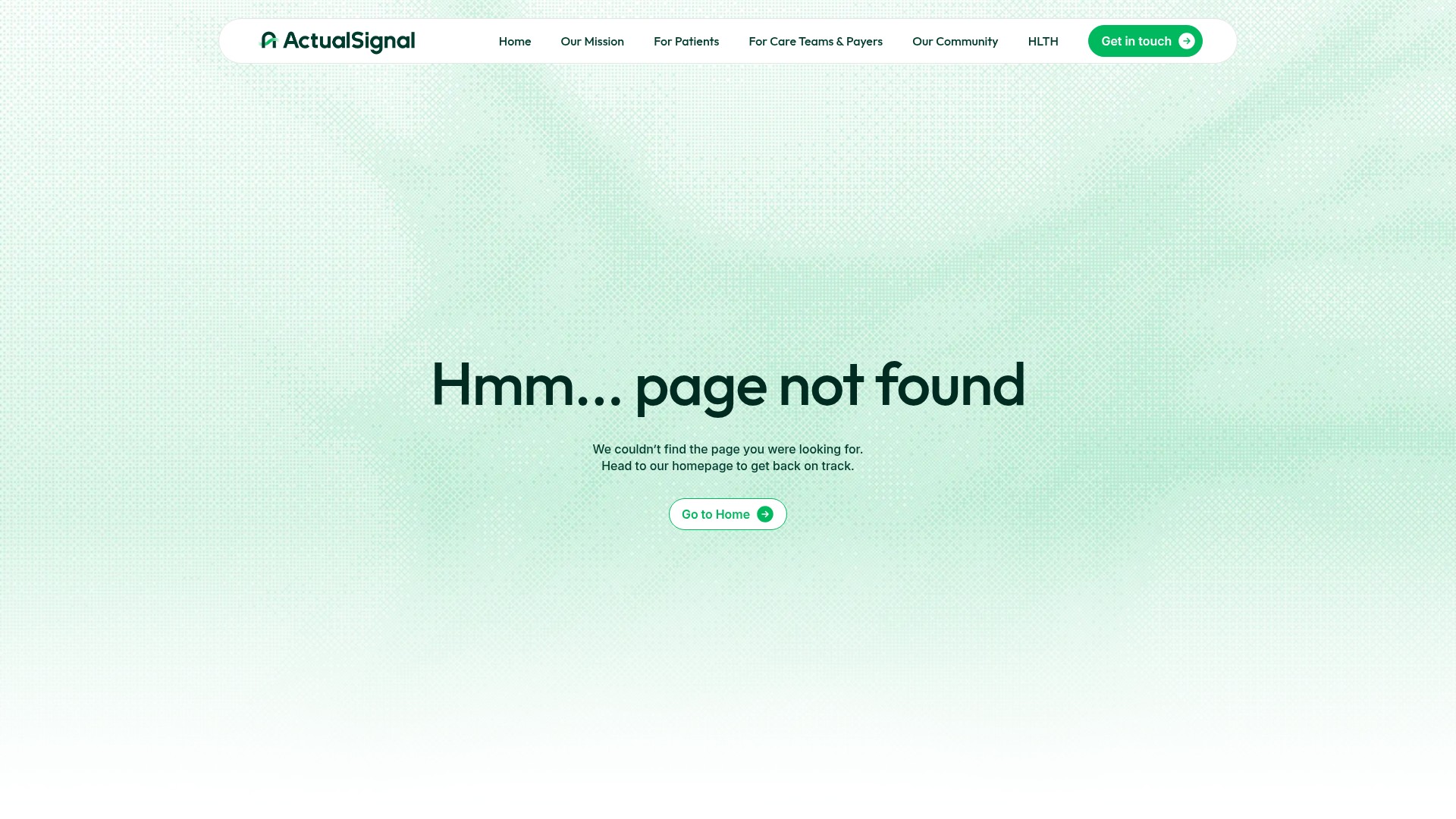 Landing Page