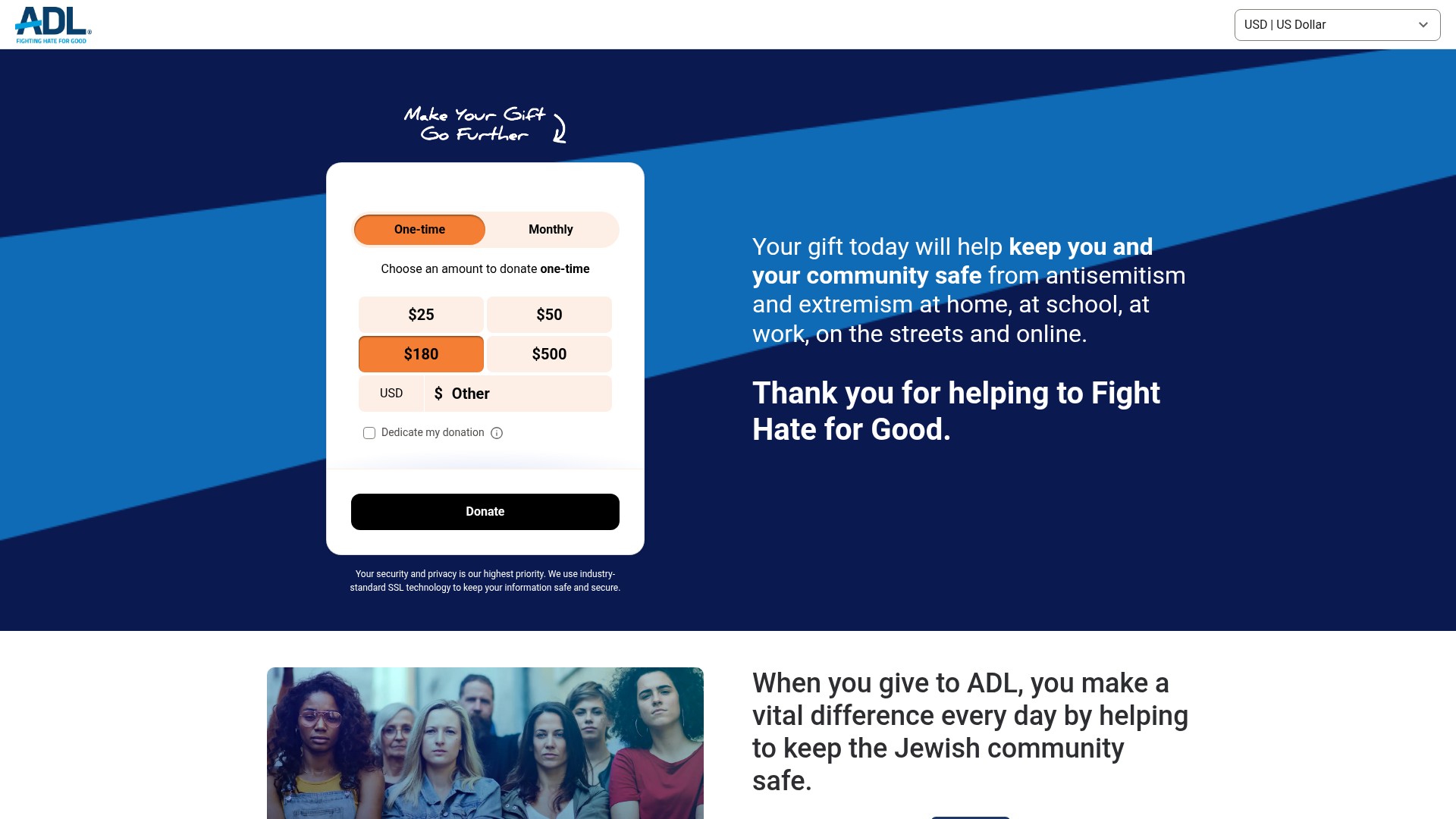 Landing Page
