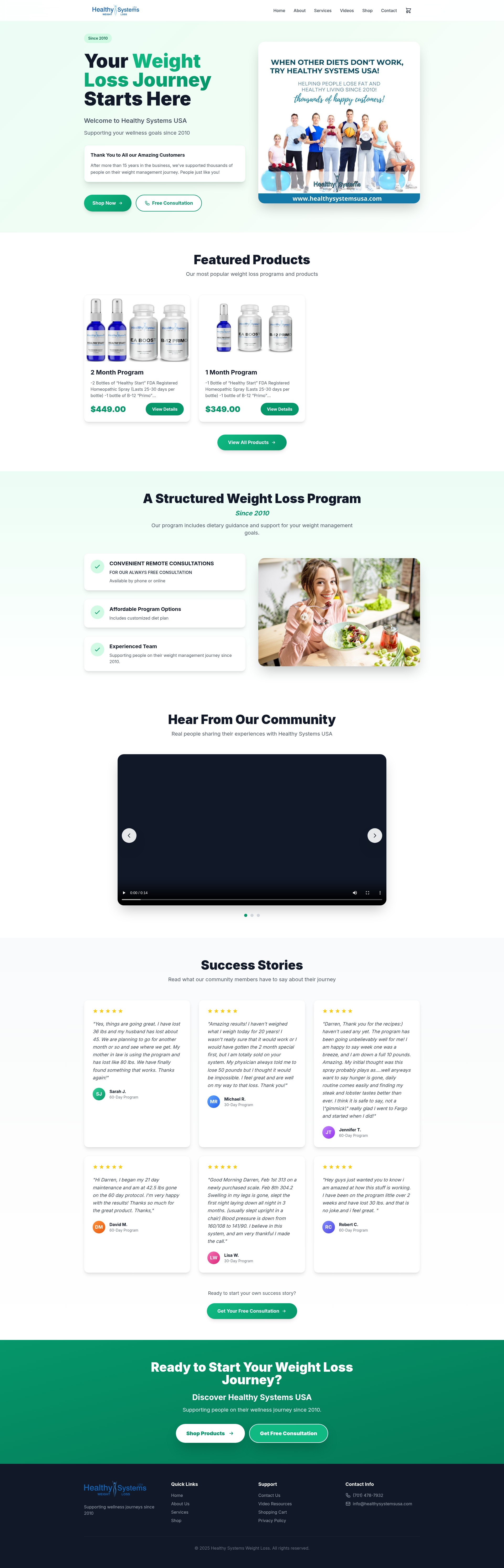 Landing Page