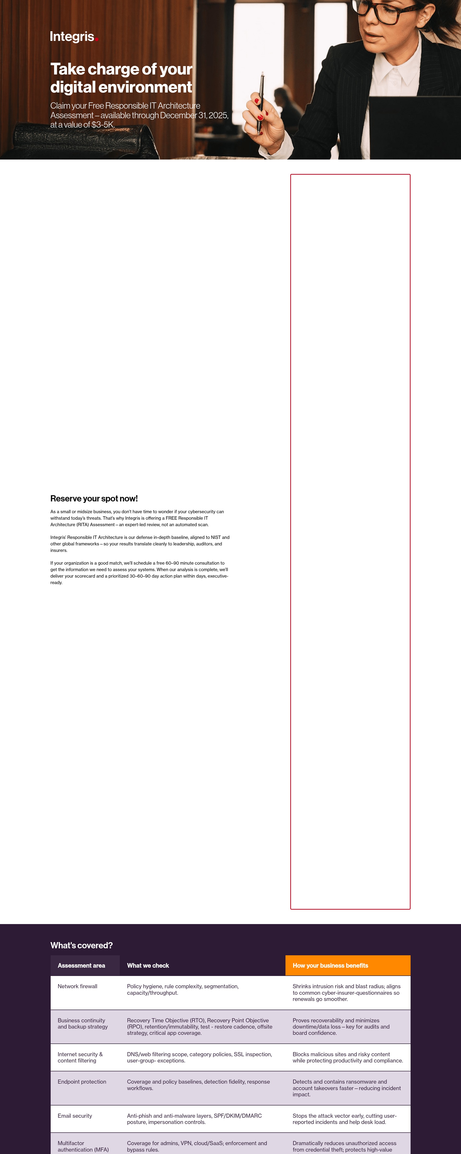 Landing Page