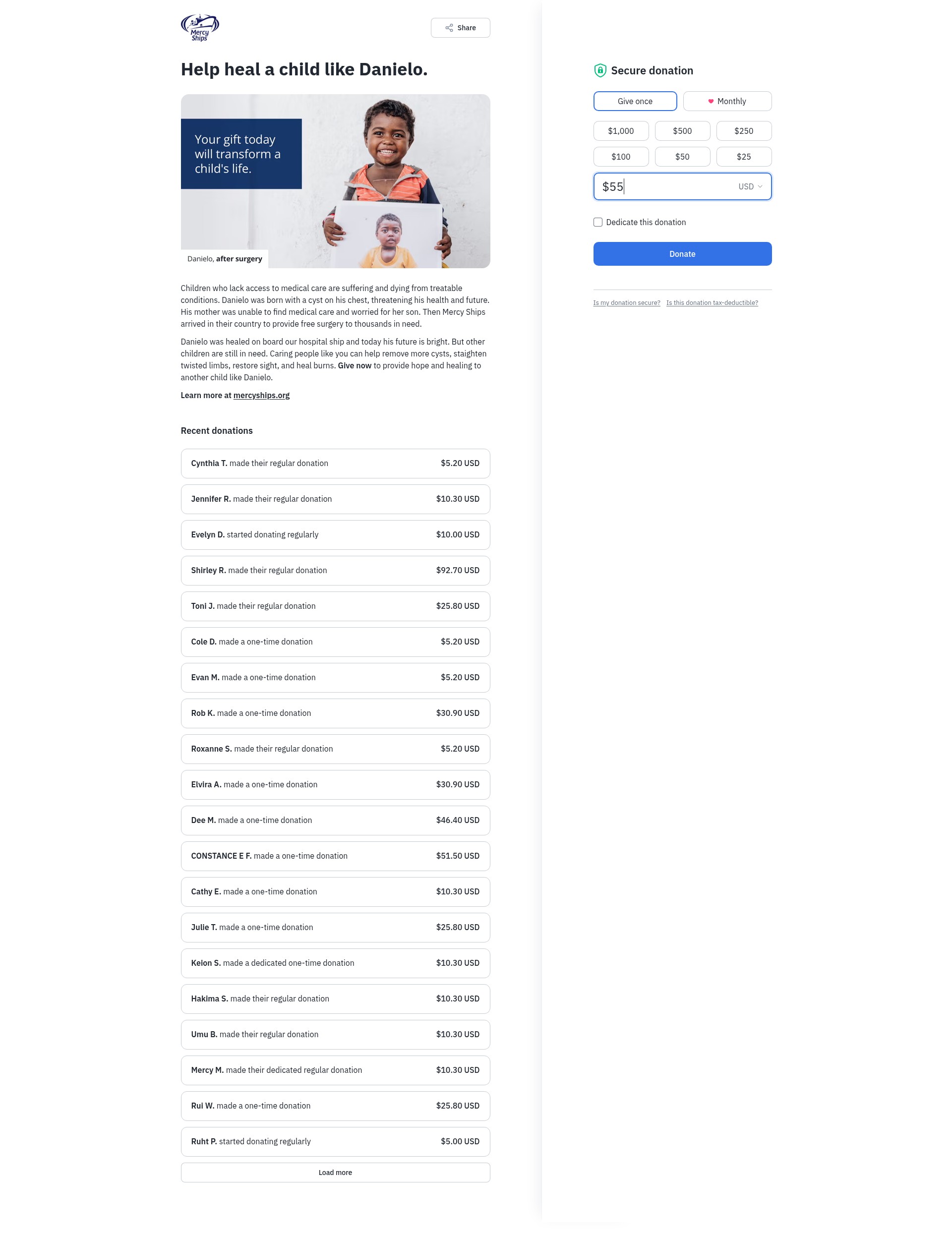 Landing Page