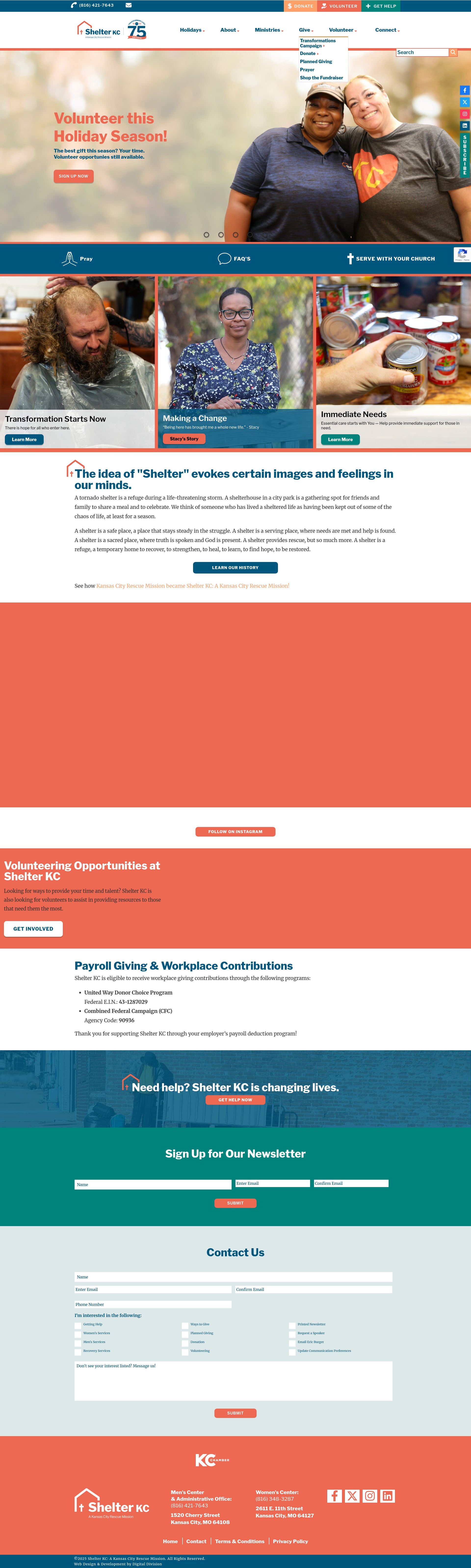 Landing Page