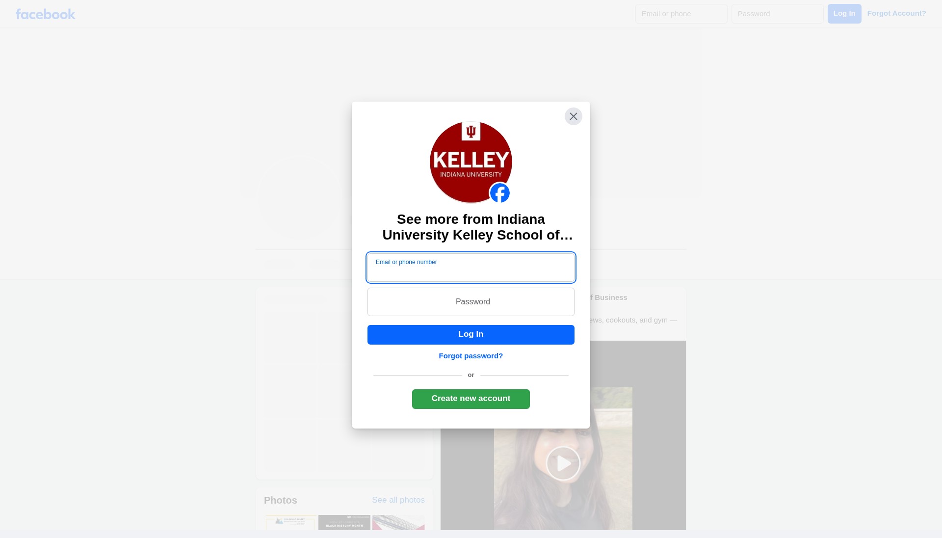 Landing Page