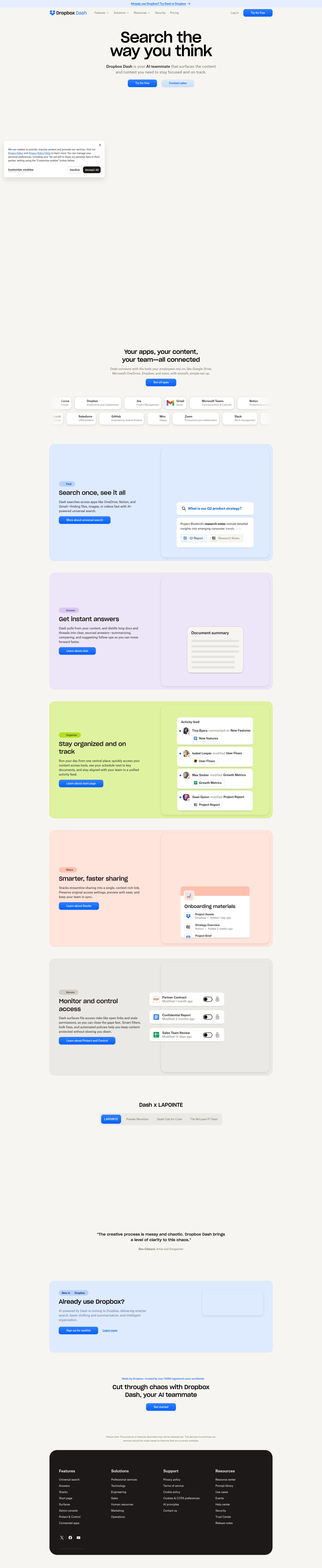 Landing Page