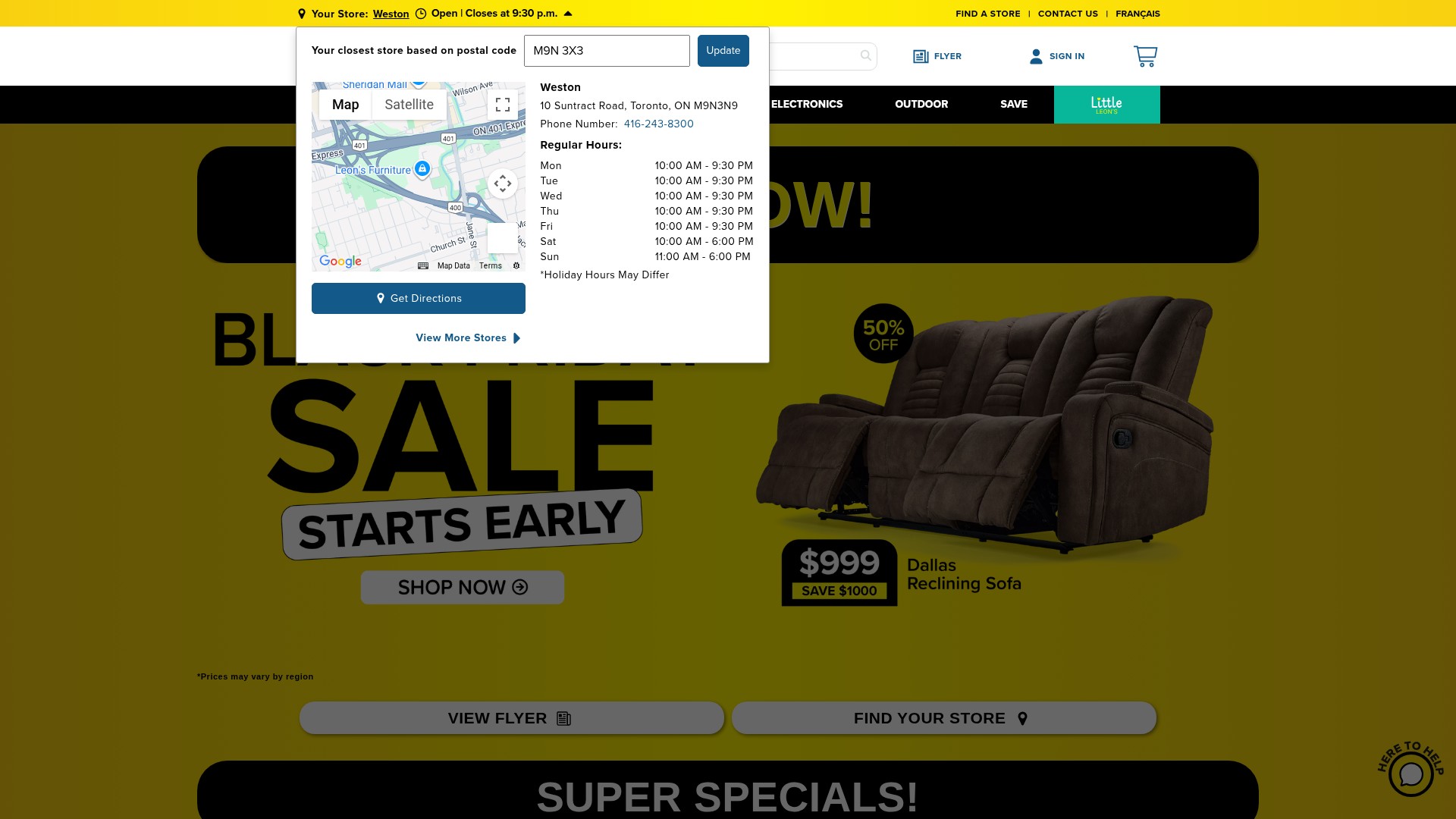 Landing Page
