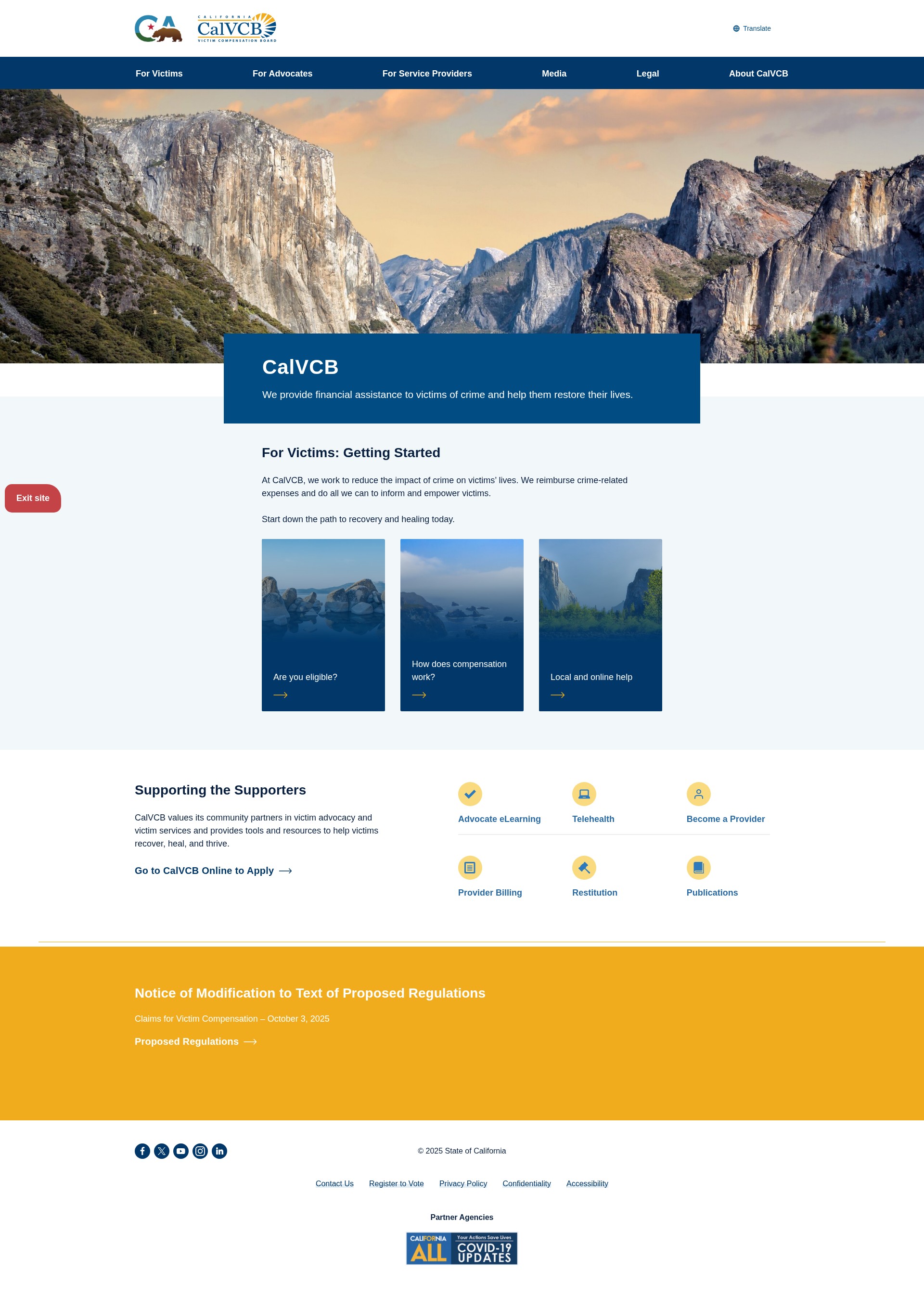 Landing Page