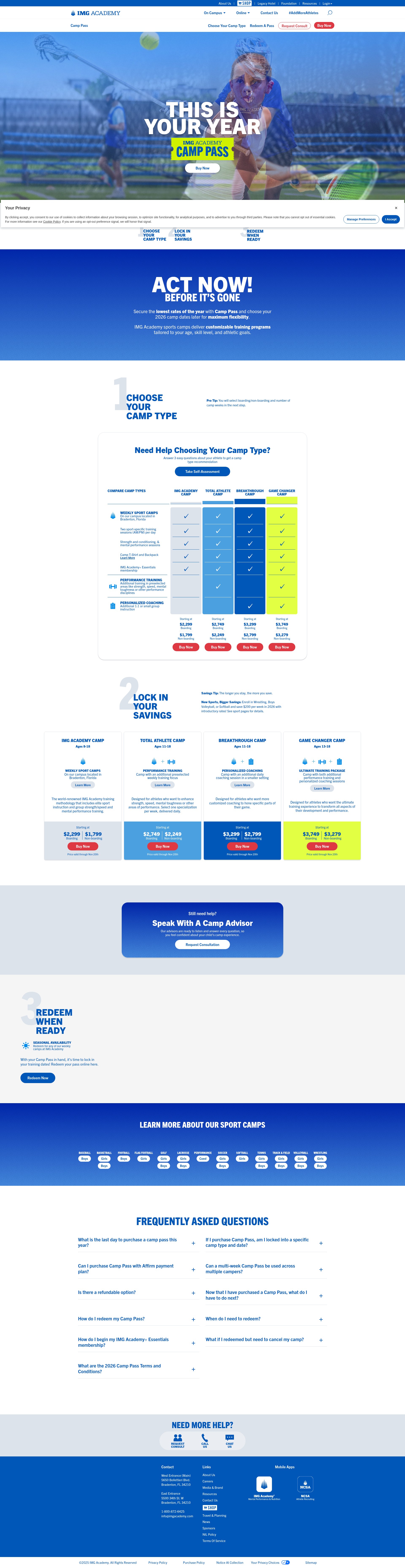 Landing Page