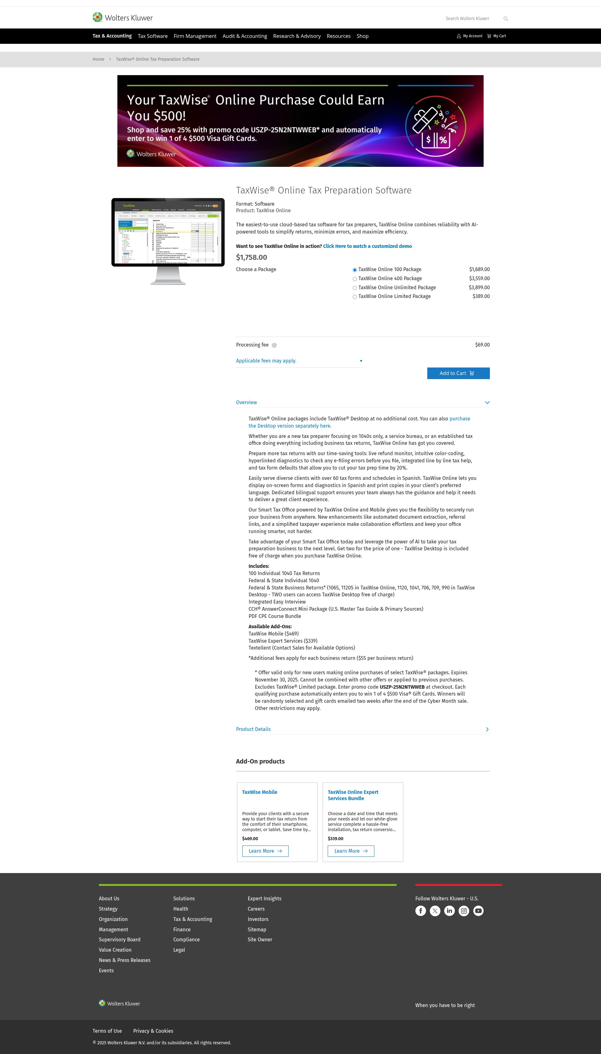 Landing Page