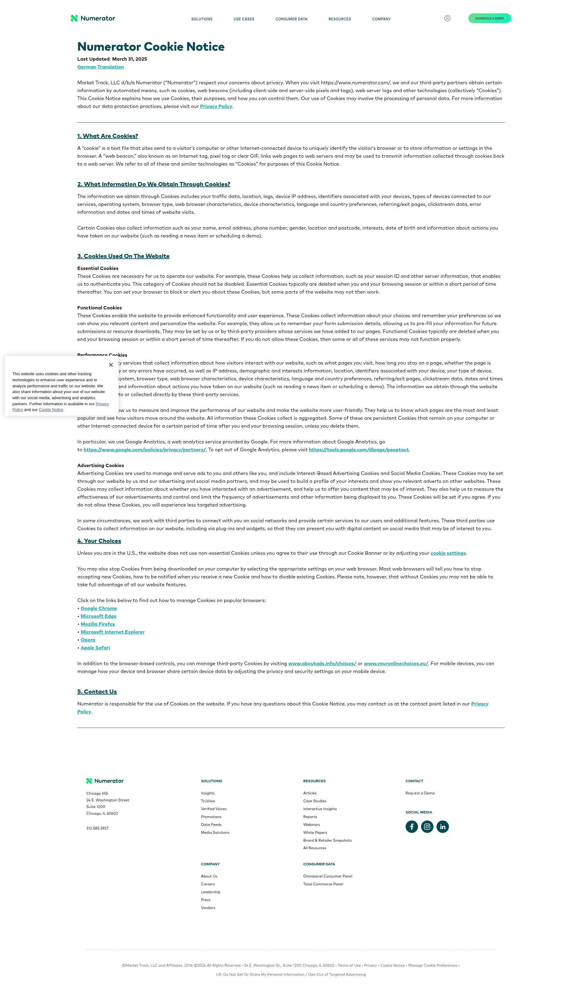 Landing Page