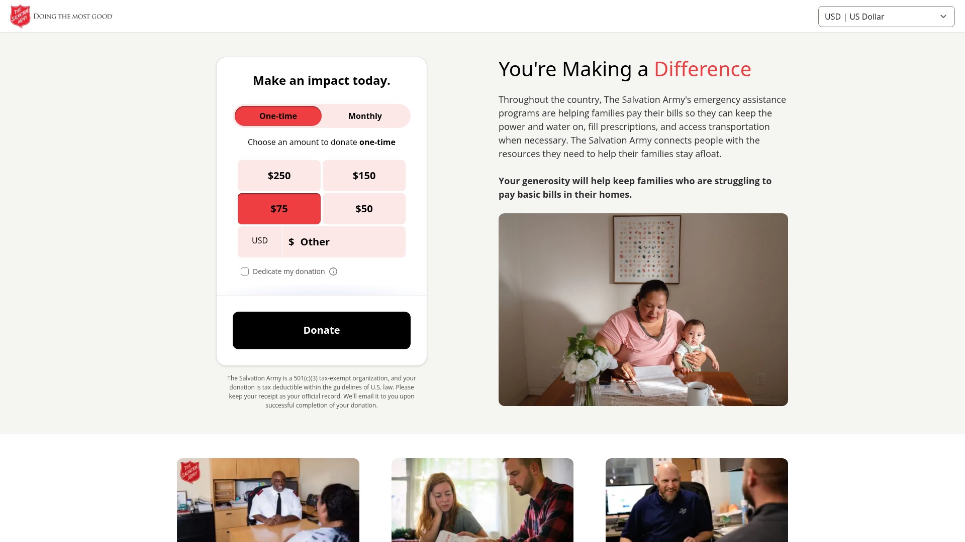 Landing Page