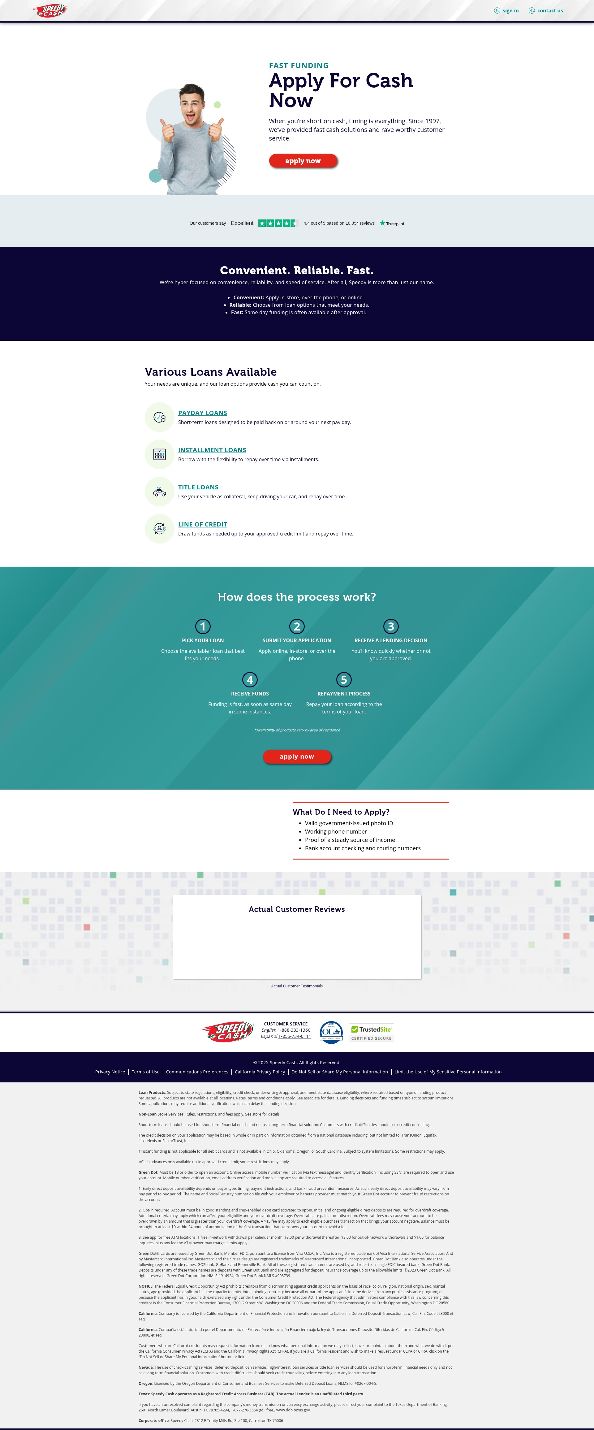 Landing Page